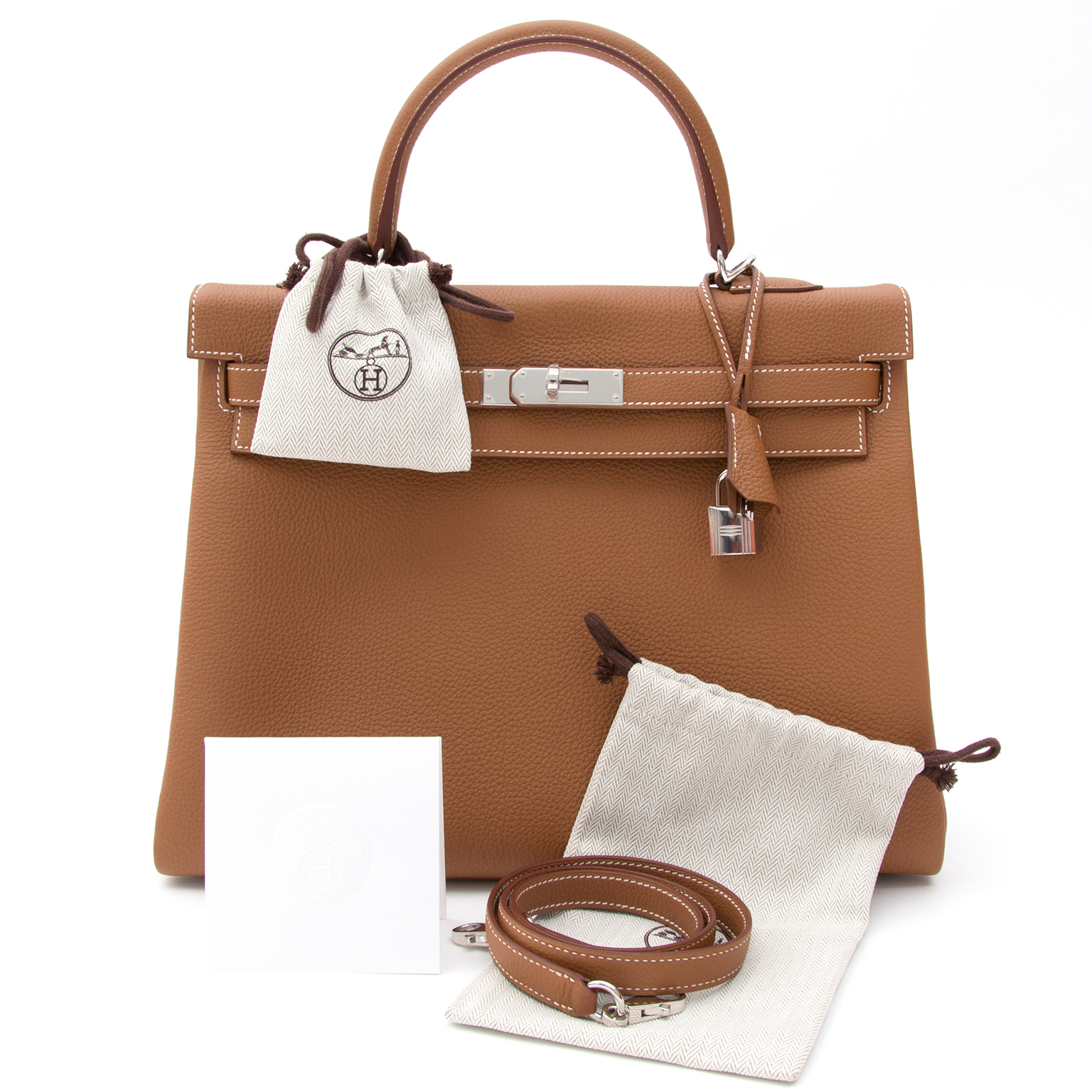 hermes kelly ii retourne 32 taurillion clemence brown gold hardware 2015, birkin bag prices