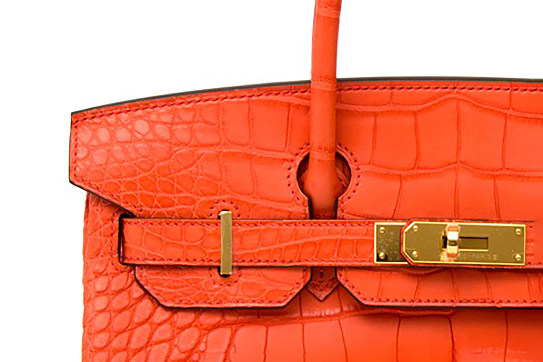 Hermès leather alligator