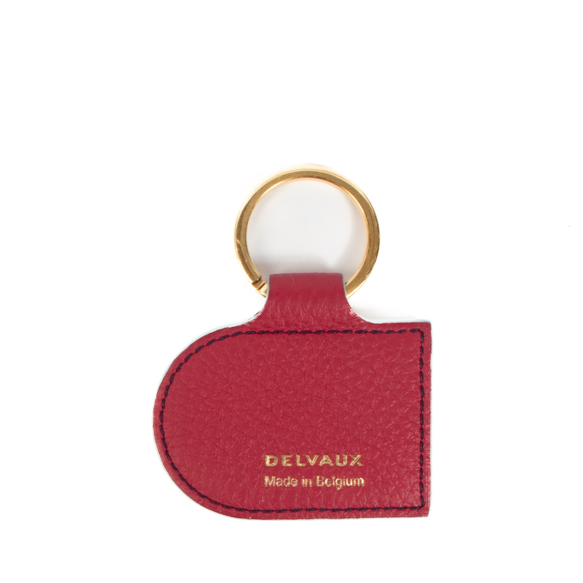 DELVAUX デルヴォー Pin D Key-Ring キーリング メタル ロゴ刻印 AE0360AQY099ZDO_Pin_D_Key_Ring