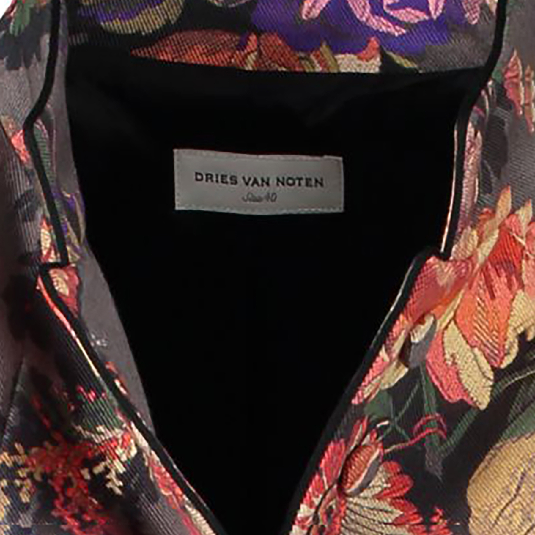 大人気【Dries Van Noten】フローラル ジャカード ジャケット 大人気【Dries Van Noten】フローラル ジャカード ジャケット
