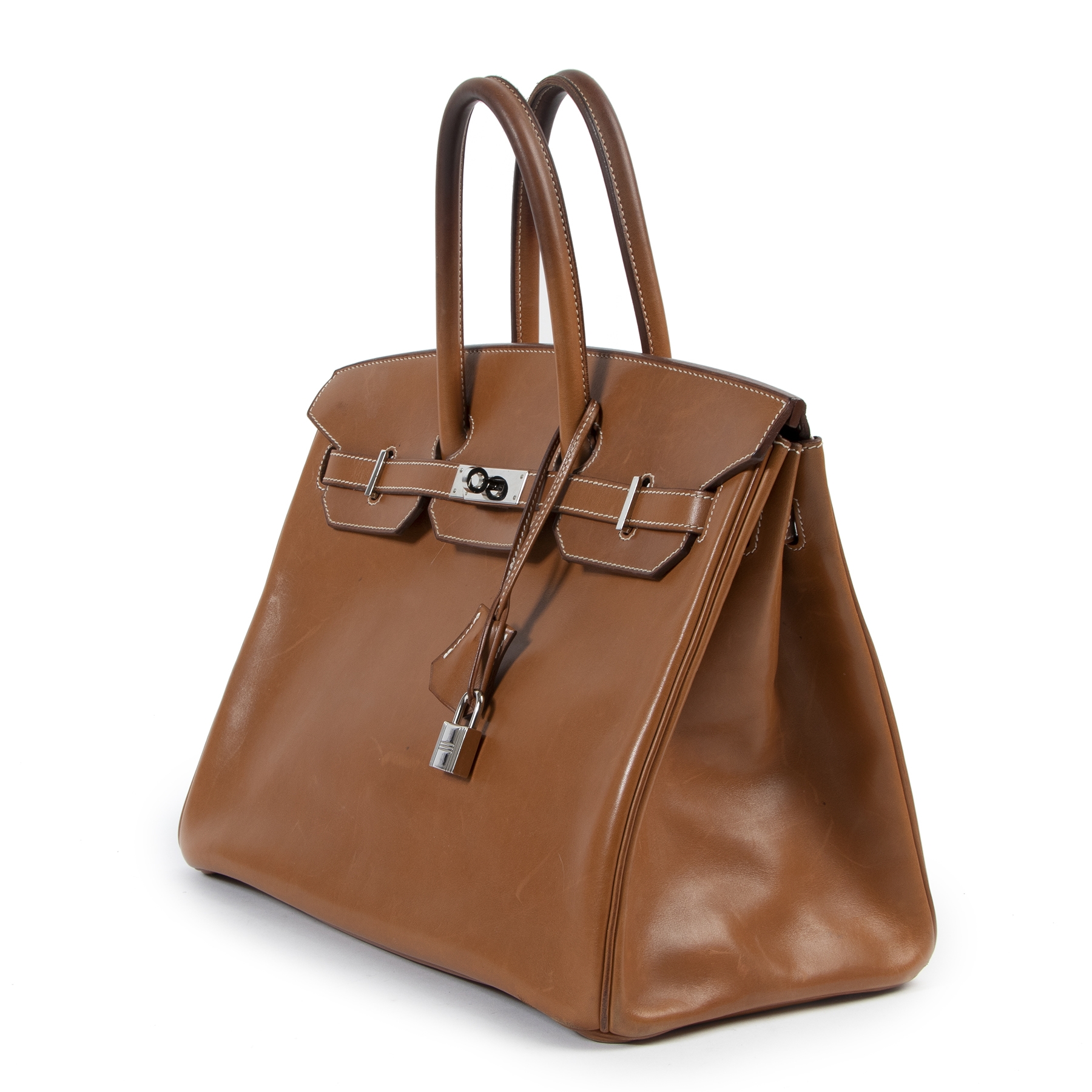 HERMES Barenia Birkin 35 Fauve 230762