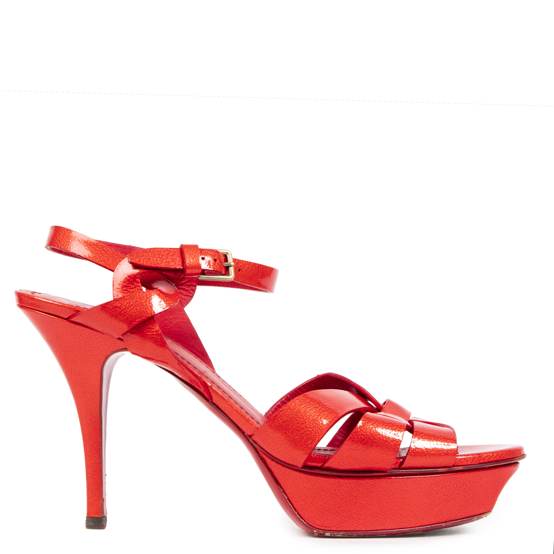 Ysl on sale shoes red