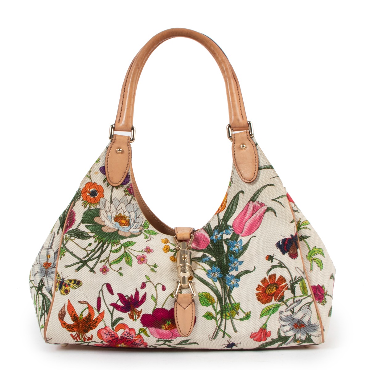 Gucci vintage floral bag sale