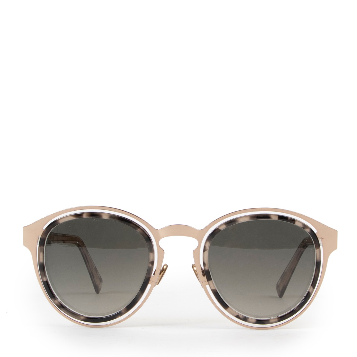 Christian Dior Diorclub M1u Monogram-lens Flat-top Sunglasses - ShopStyle