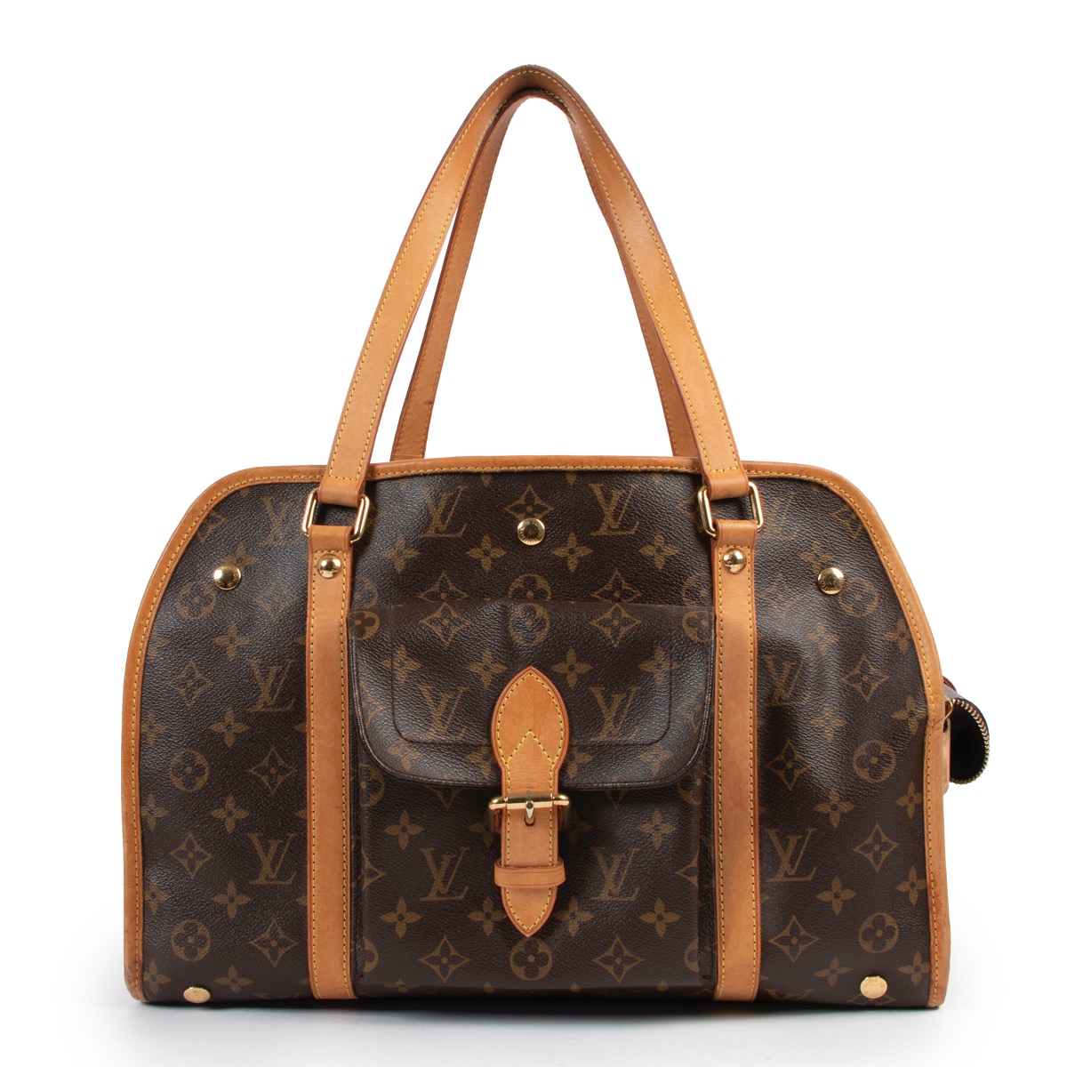 Louis vuitton dog carry bag outlet