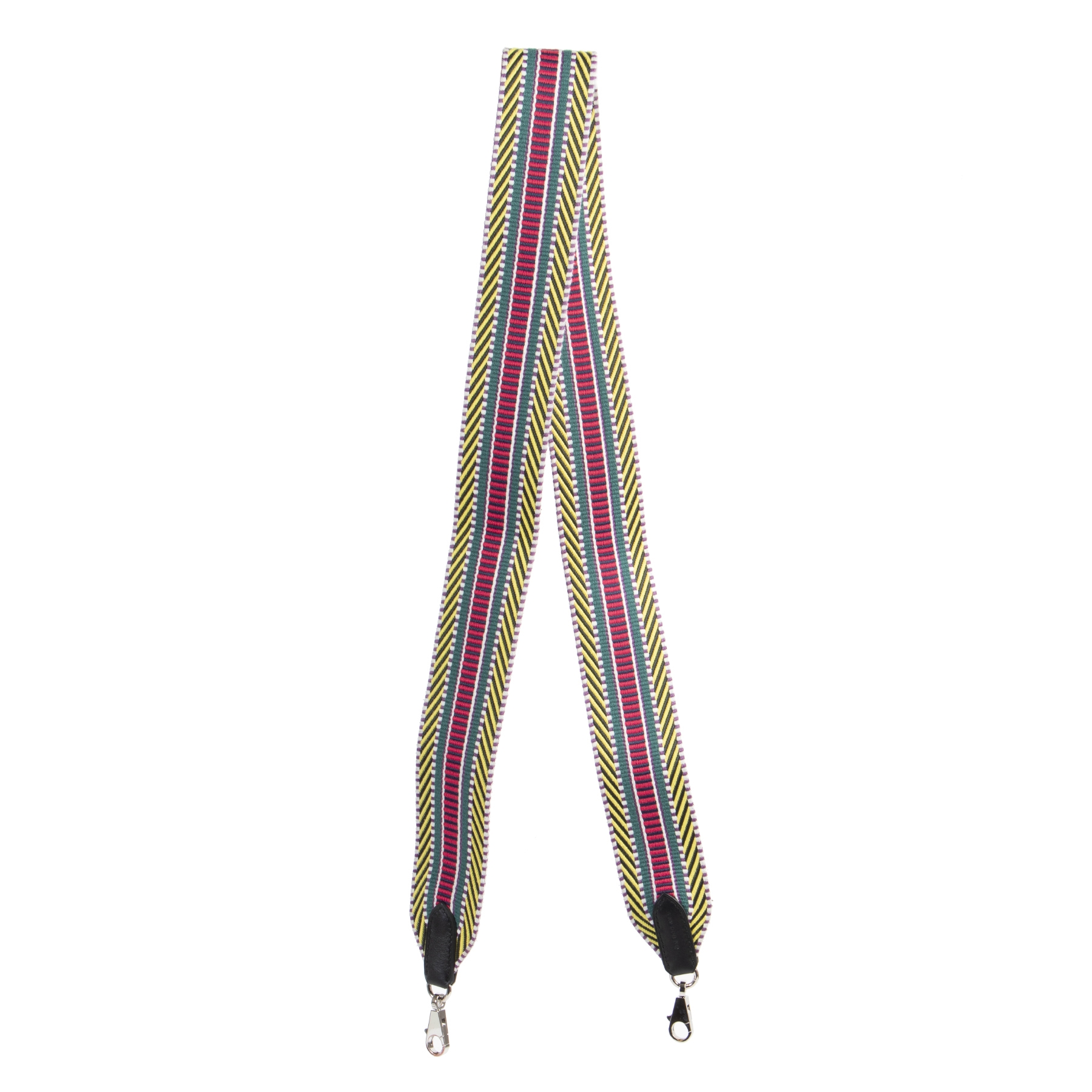 Hermes Multicolor Canvas Sangle Cavele 25 Bag Strap Hermes