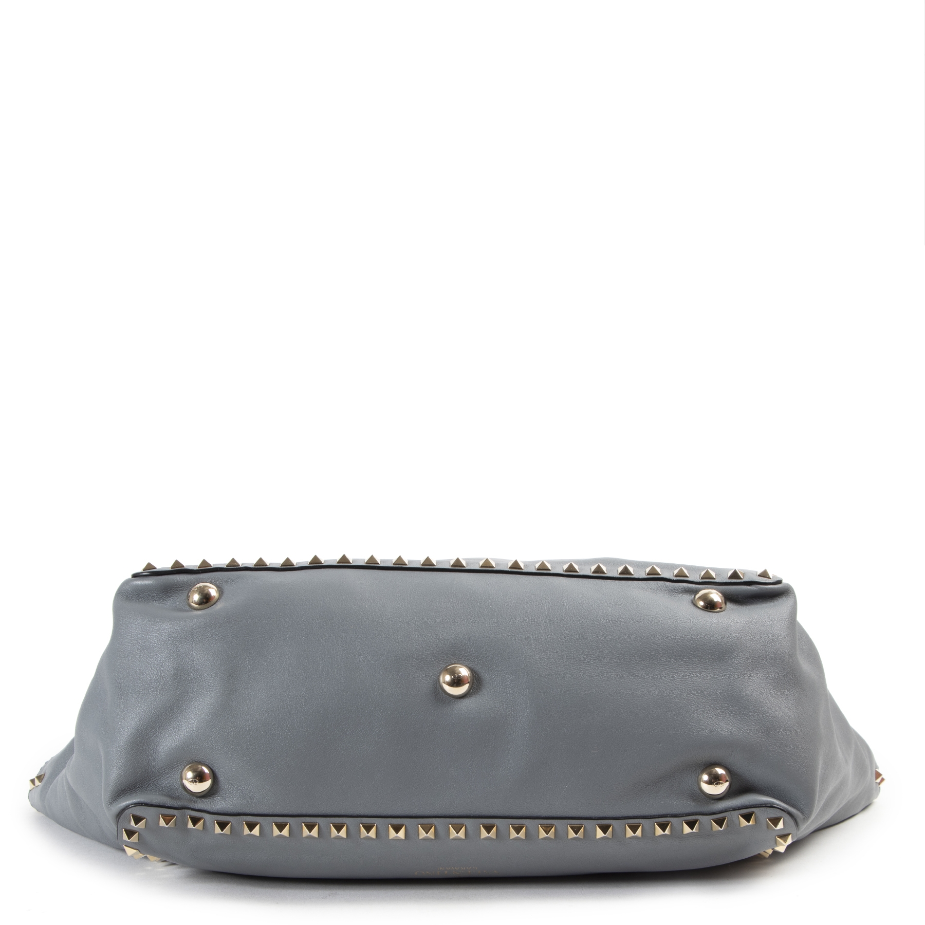 Valentino Garavani Blue Rockstud Shopper ○ Labellov ○ Buy