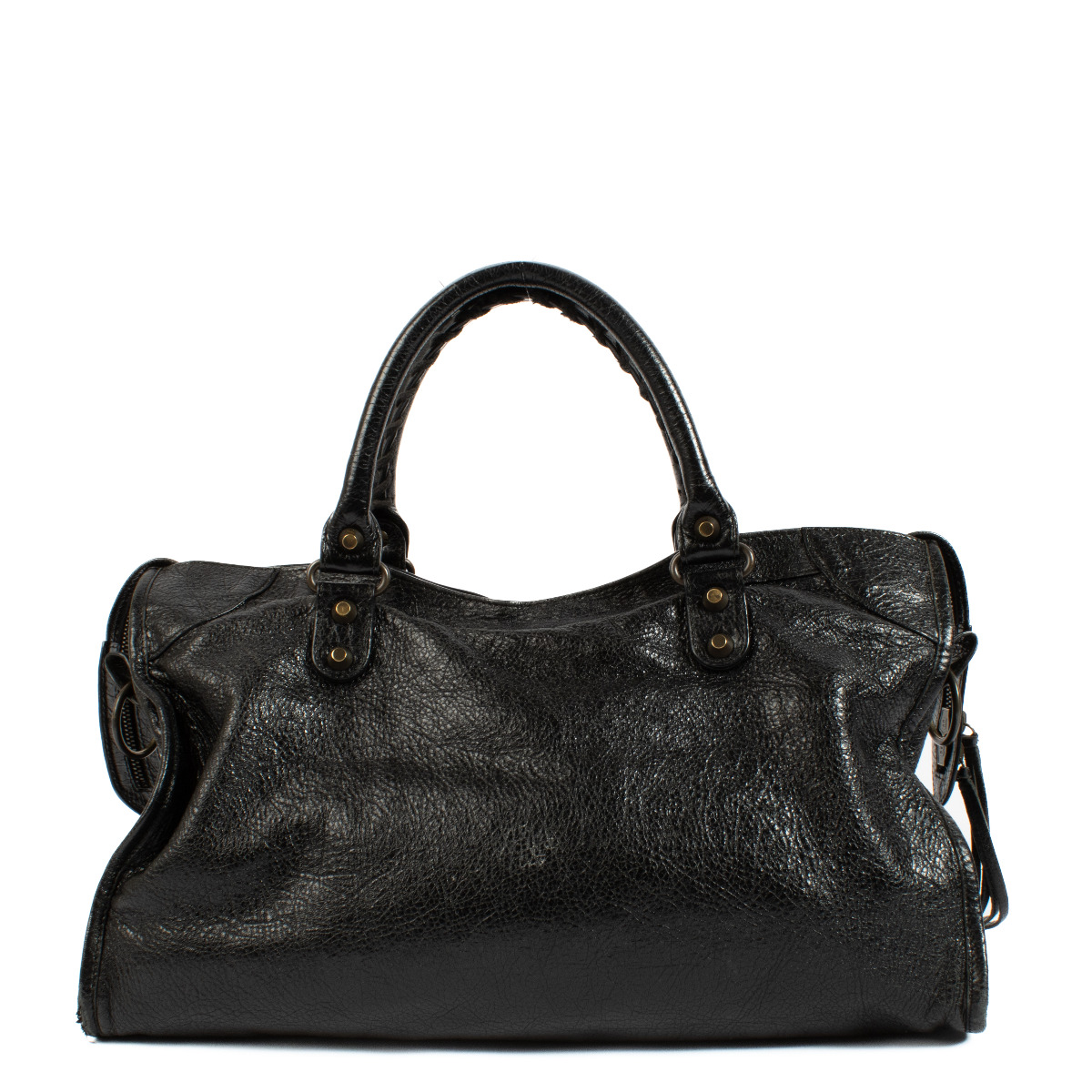 バッグ BALENCIAGA leather shoulder bag city BALENCIAGA The City 2way Leather Shoulder Bag Handbag