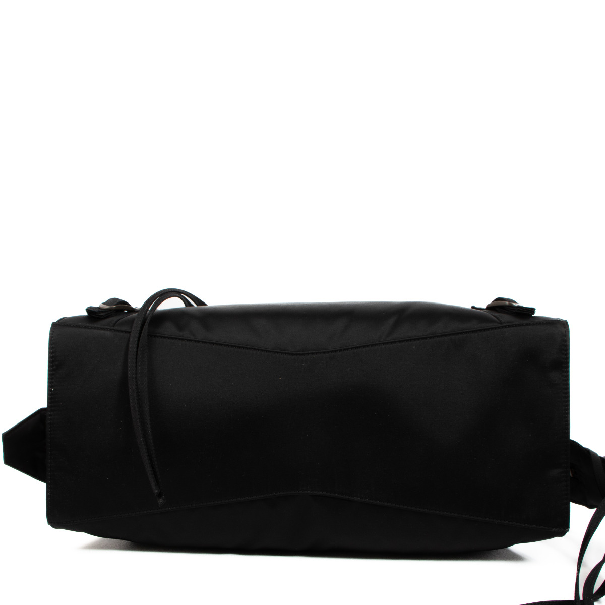 Balenciaga Black Nylon Neo Classic Medium Shoulder Bag