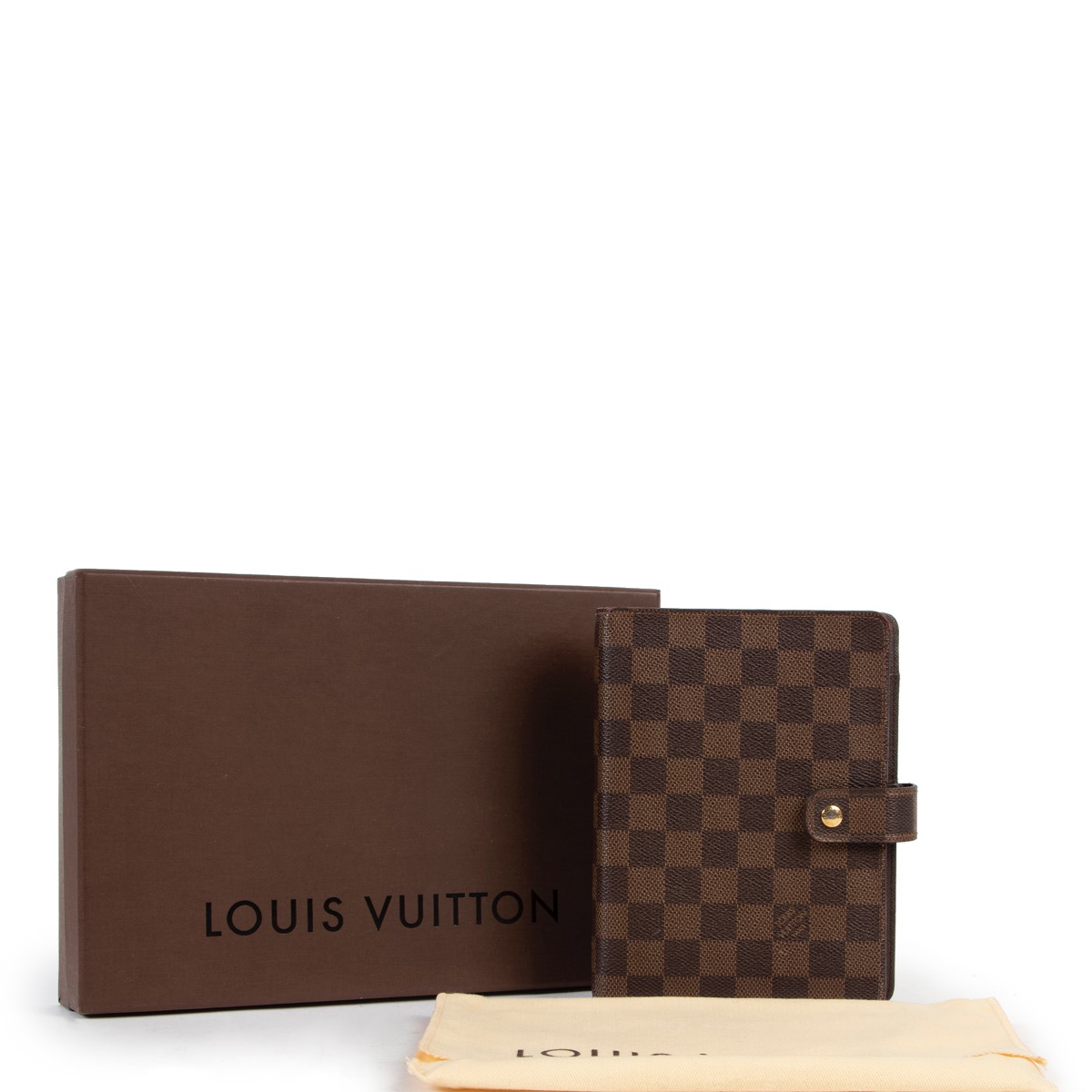 Louis Vuitton Monogram Canvas Desk Agenda Cover ○ Labellov ○ Buy