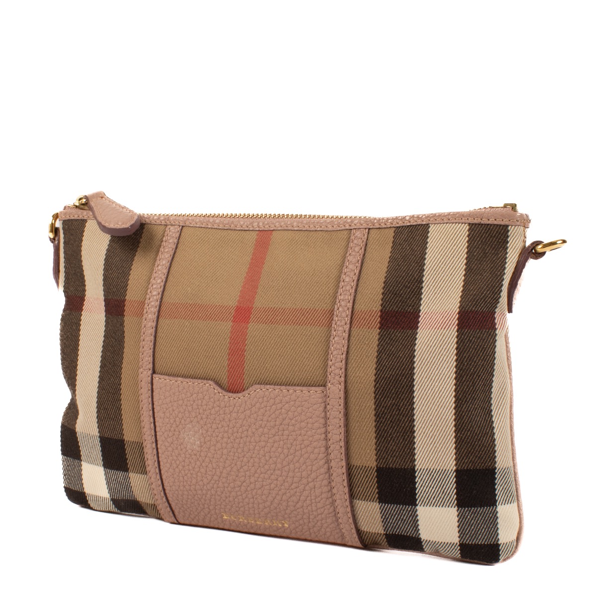 Burberry Check Canvas Crossbody Bag ○ Labellov ○ Buy and Sell