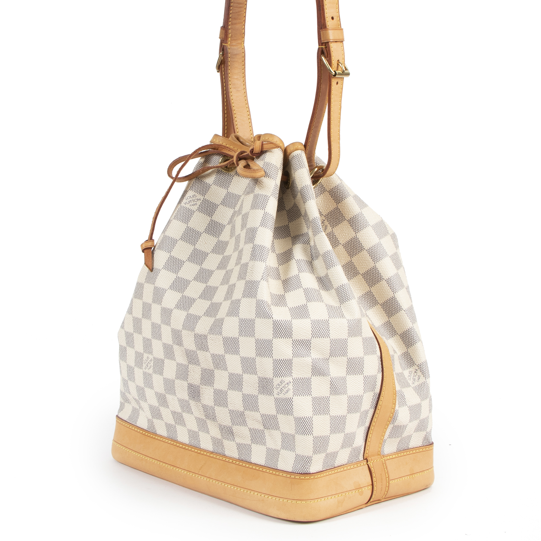 Louis Vuitton Damier Azur Noe Grande GM Drawstring Bag – I MISS YOU VINTAGE