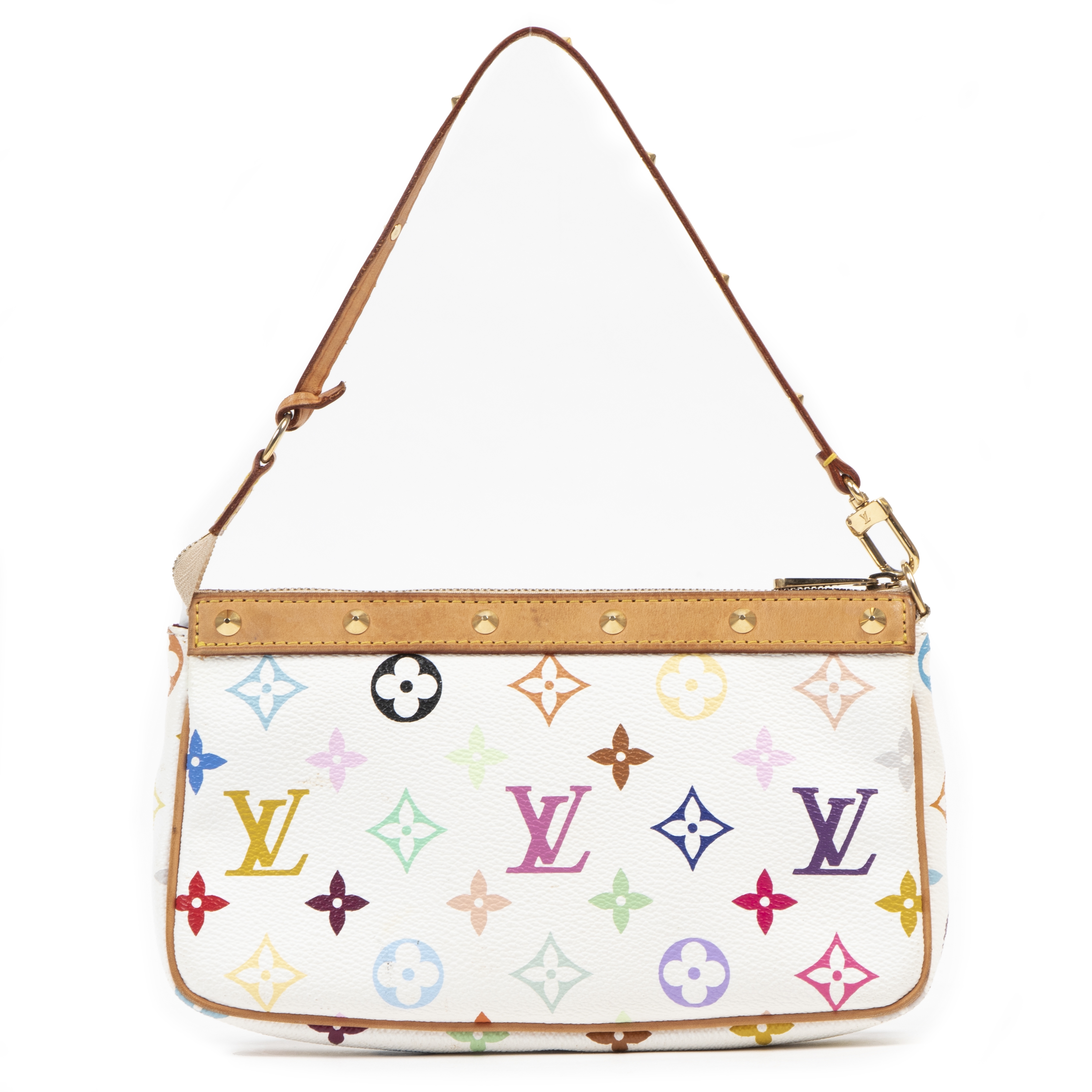 Louis Vuitton Takashi Murakami Multi Color Monogram Pochette