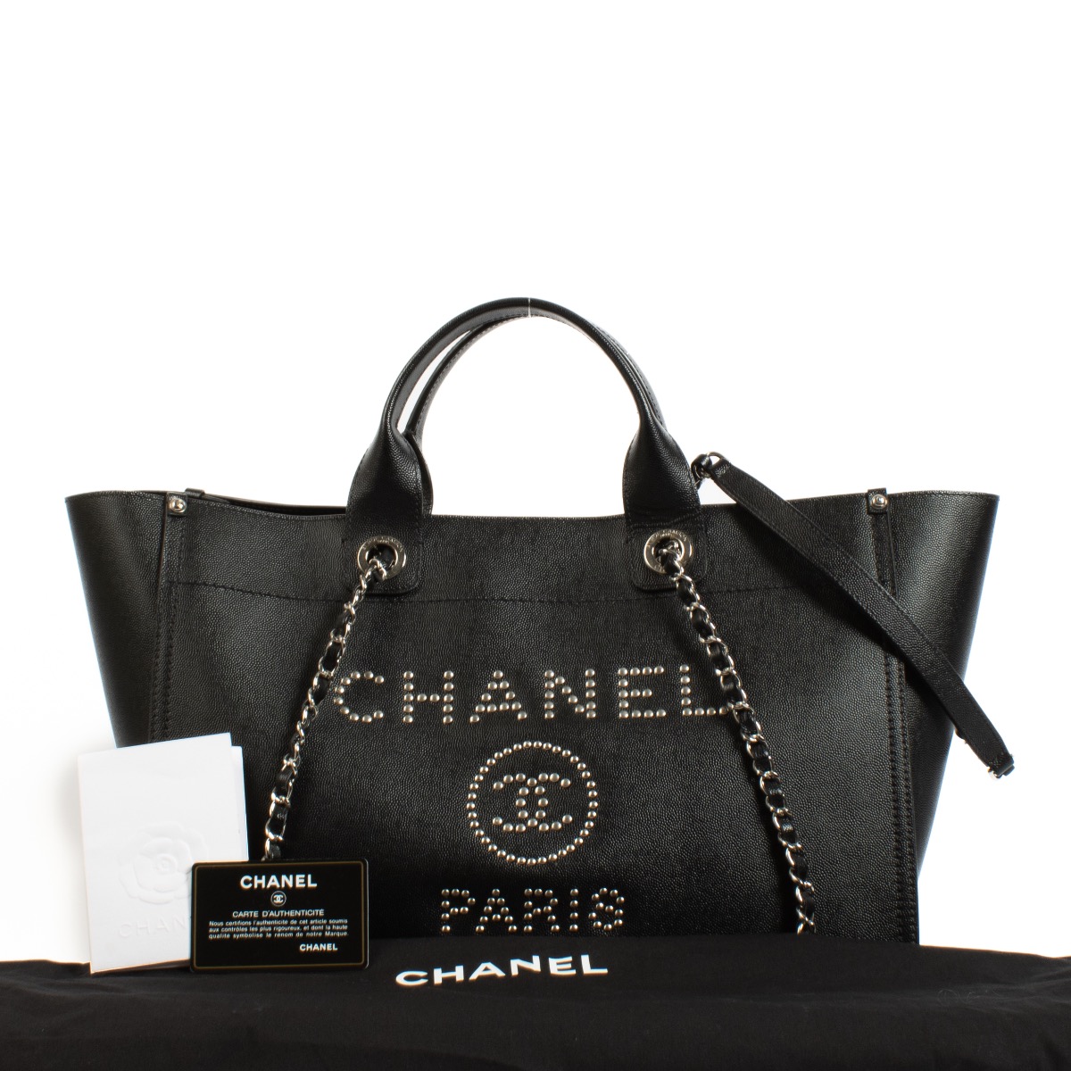 Chanel Black Tweed And Rainbow Leather Chain Large Shopping Tote Gold  Hardware 2022 Available For Immediate Sale At Sothebys
