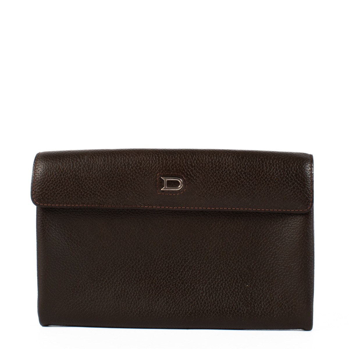 VALLUV | POZY WALLET DARK BROWN [正規品/関税込] 1222_delvaux_brown_leather_wal