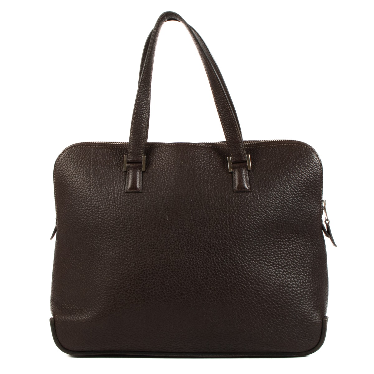 Hermès Chocolat Fjord Escapade Bag ○ Labellov ○ Buy and Sell