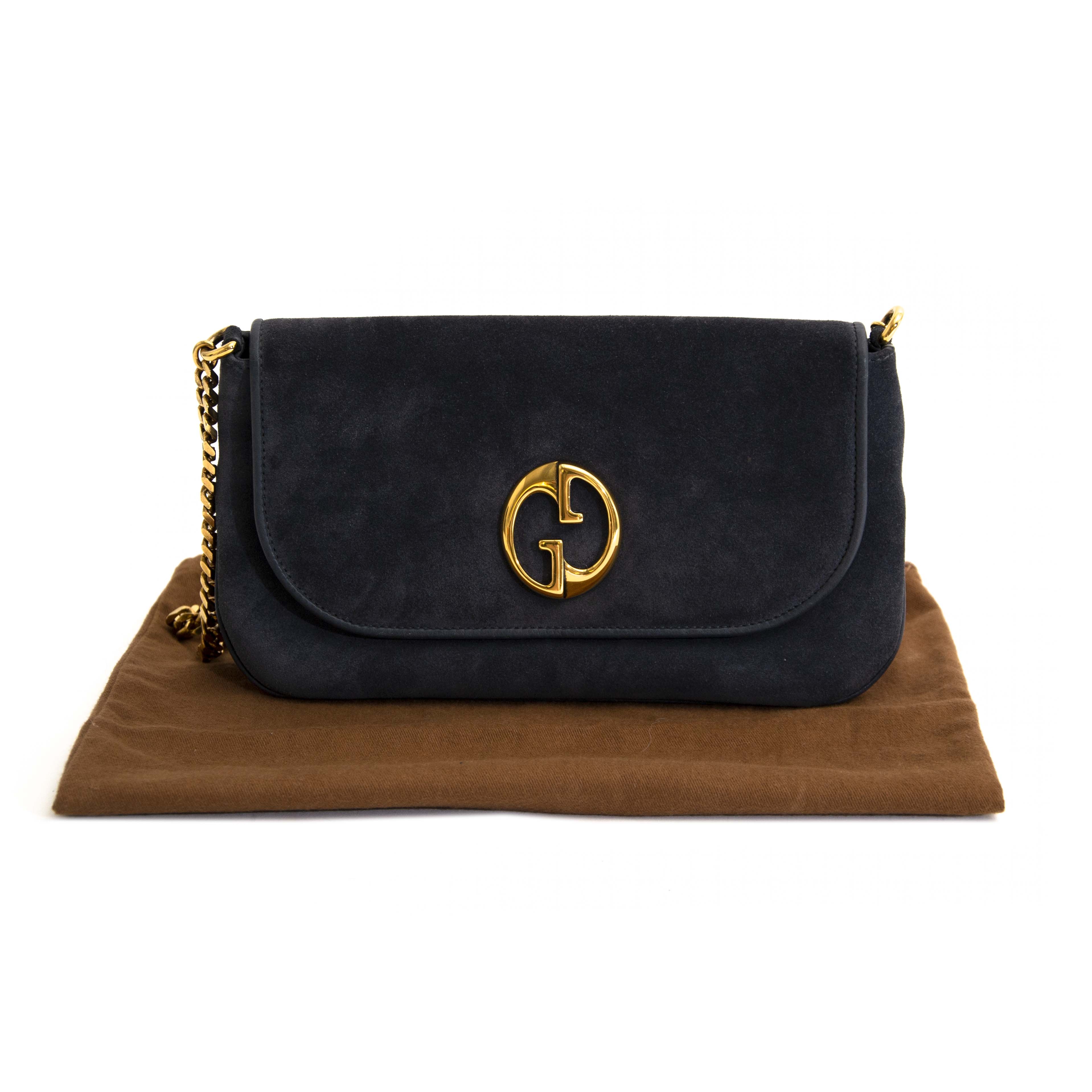 Gucci Blue Shoulder bag ○ Labellov ○ Buy and Sell Authentic Luxury