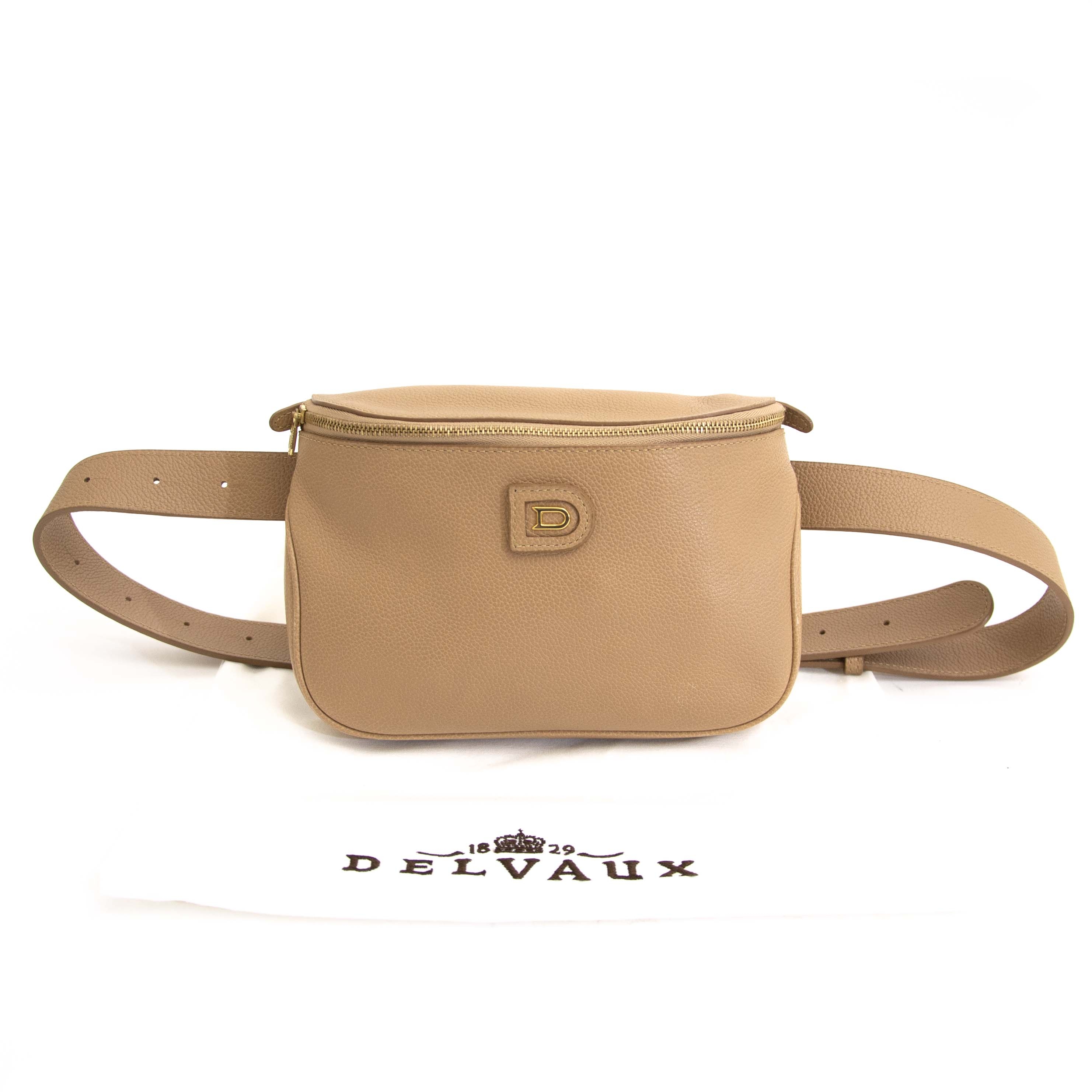 Delvaux Evasion Beige Belt Bag Labellov Buy and Sell Authentic Luxury