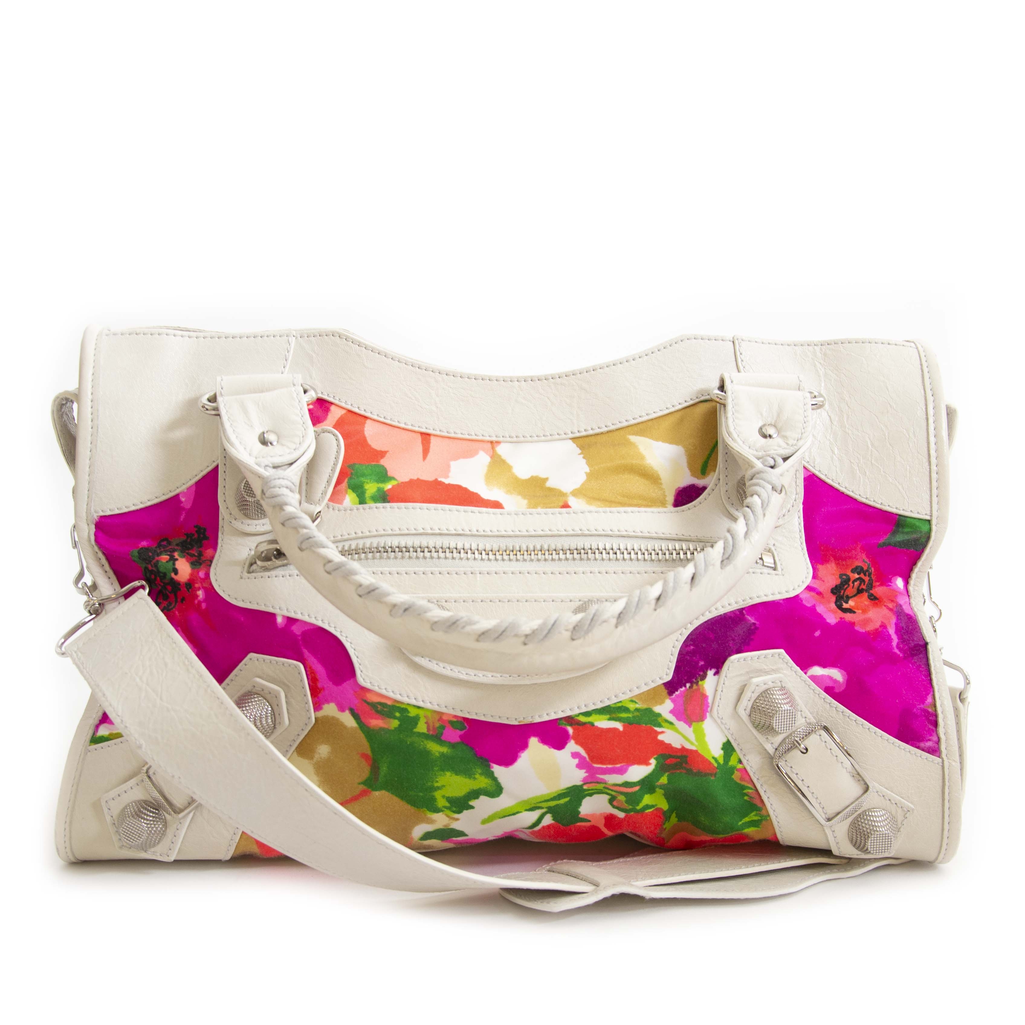 Balenciaga Floral Limited Edition City Bag ○ Labellov ○ Buy and