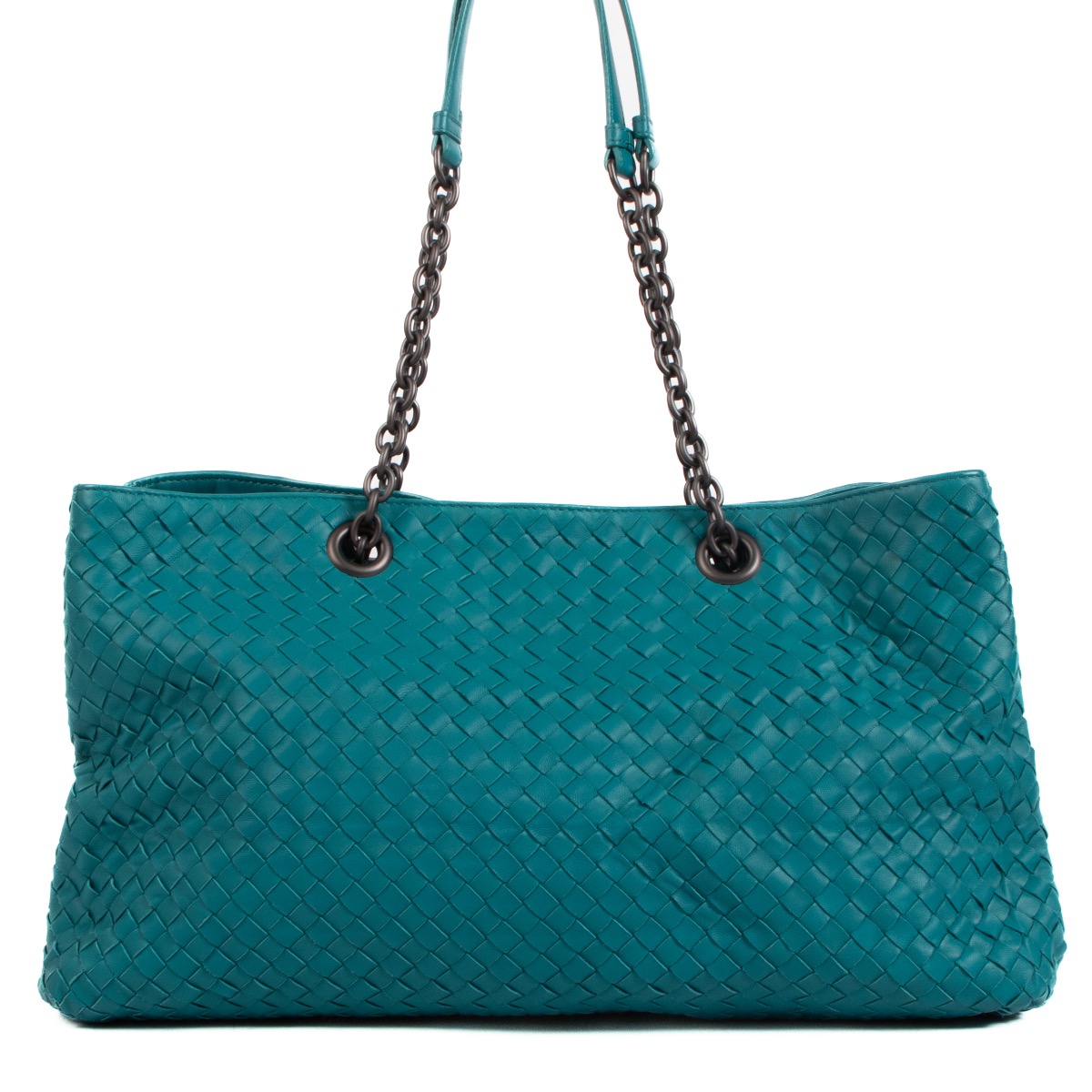 【BOTTEGA VENETA 】Small Drop ショルダー ♪ライトブルー Bottega Veneta: ブルー スモール Drop バッグ | SSENSE 日本