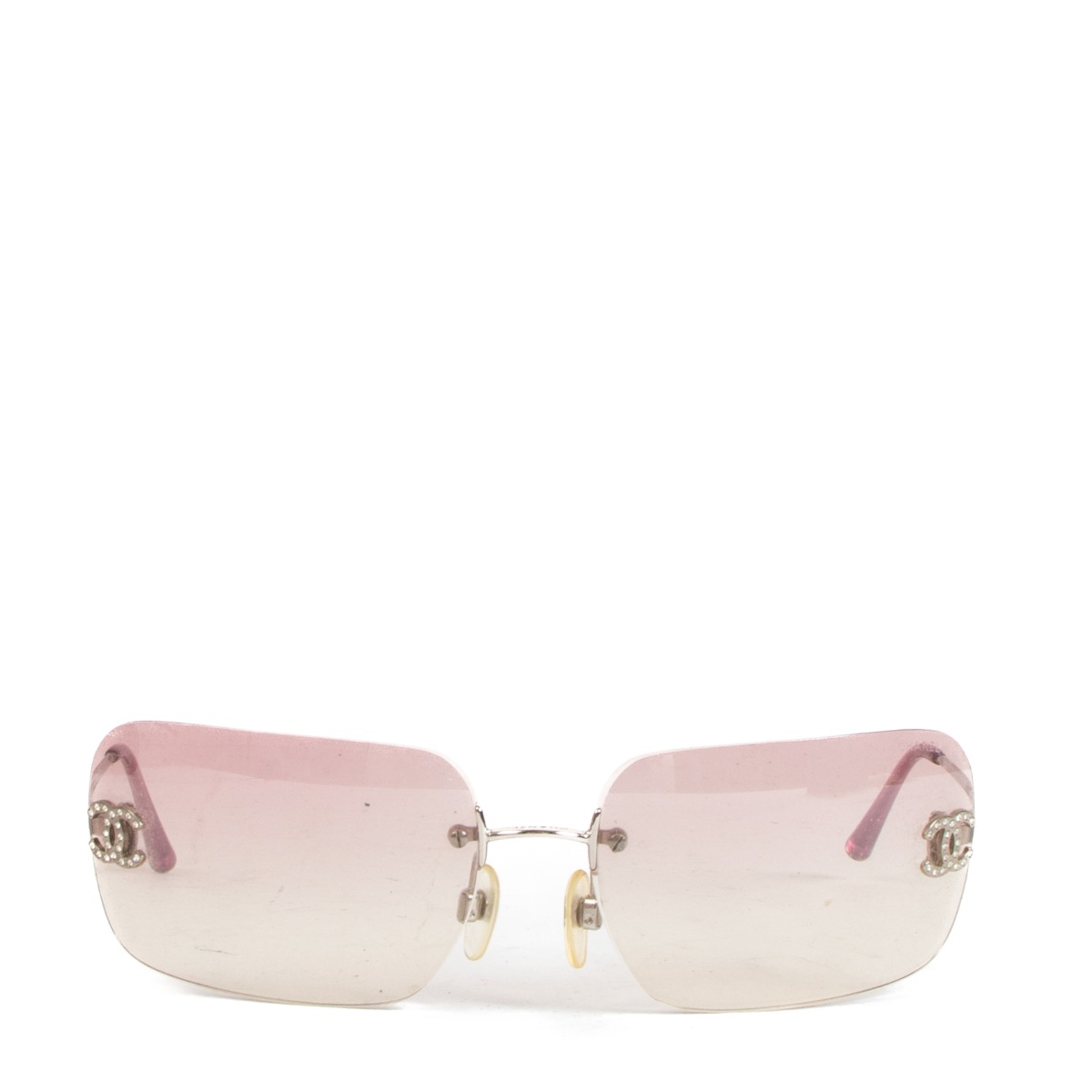 Chanel 4017 Vintage CC Rimless Sunglasses ○ Labellov ○ Buy and