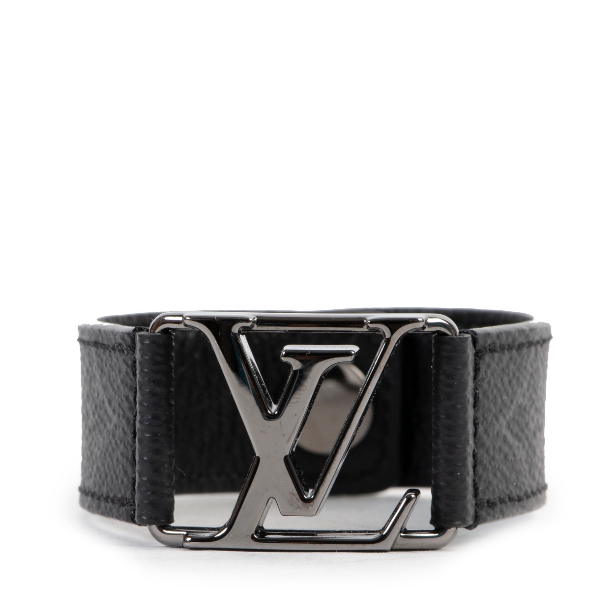 Louis Vuitton Damier Black Cuff Bracelet ○ Labellov ○ Buy and Sell Authentic  Luxury