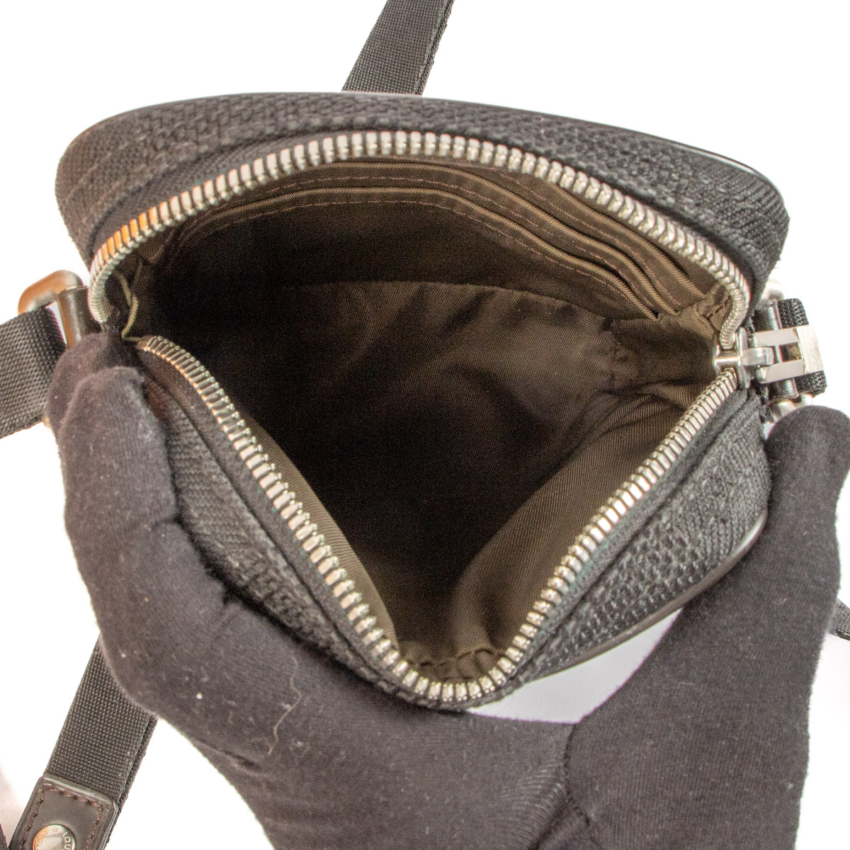 Louis Vuitton Black Damier Geant Citadin Mini Messenger Bag