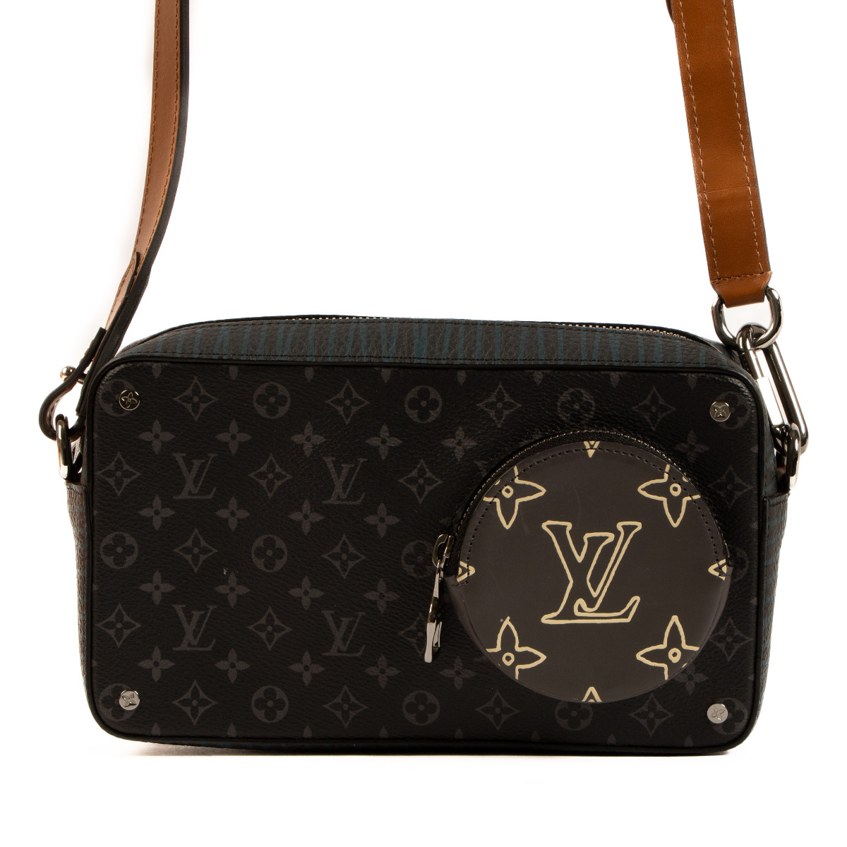 Louis Vuitton Black Volga On Crossbody Bag Labellov Buy and Sell Authentic Luxury