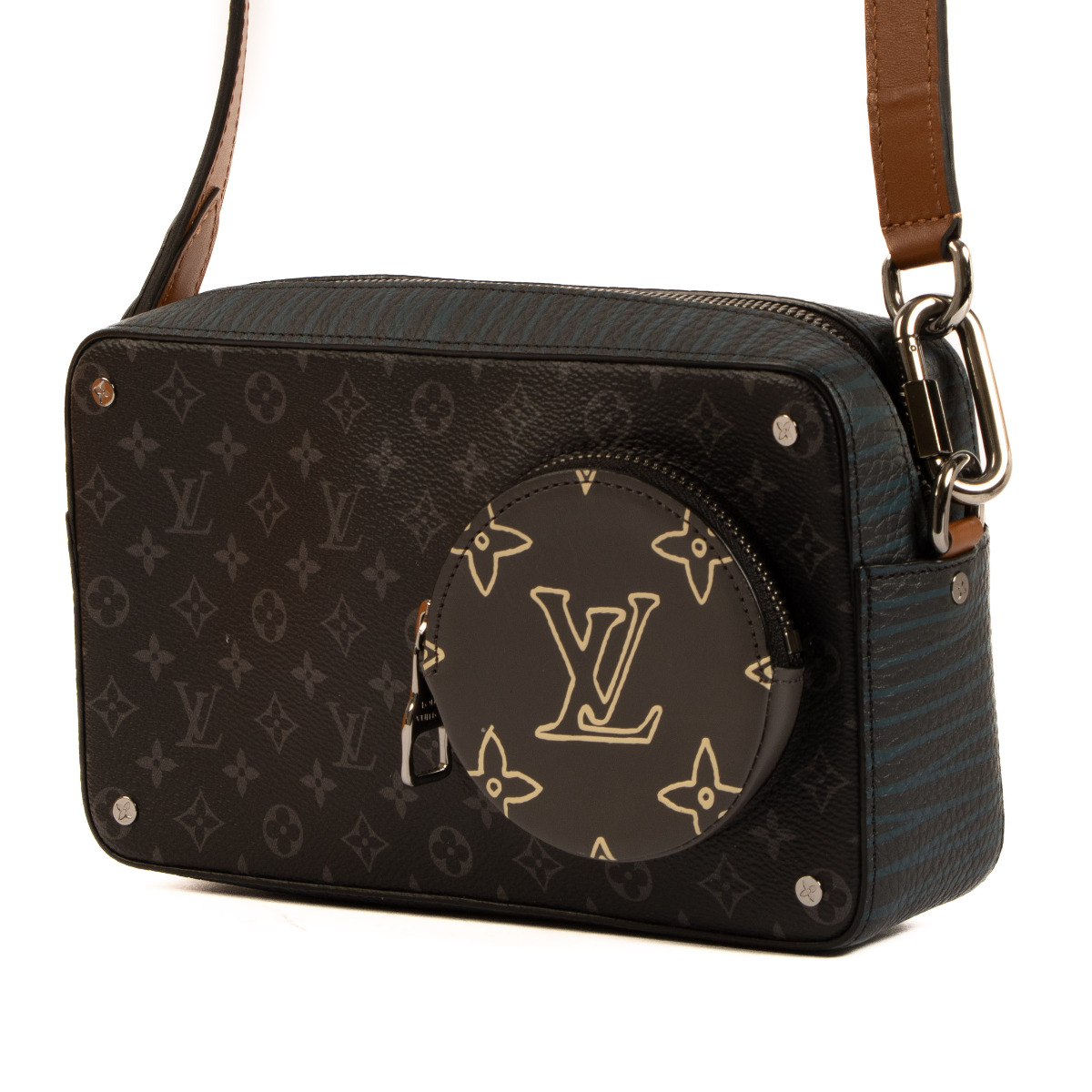Louis Vuitton Black Volga On Crossbody Bag Labellov Buy and