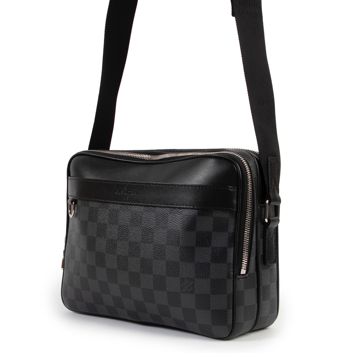 Louis Vuitton Damier Graphite Trocadero Messenger PM Shoulder Bag Free  Shipping