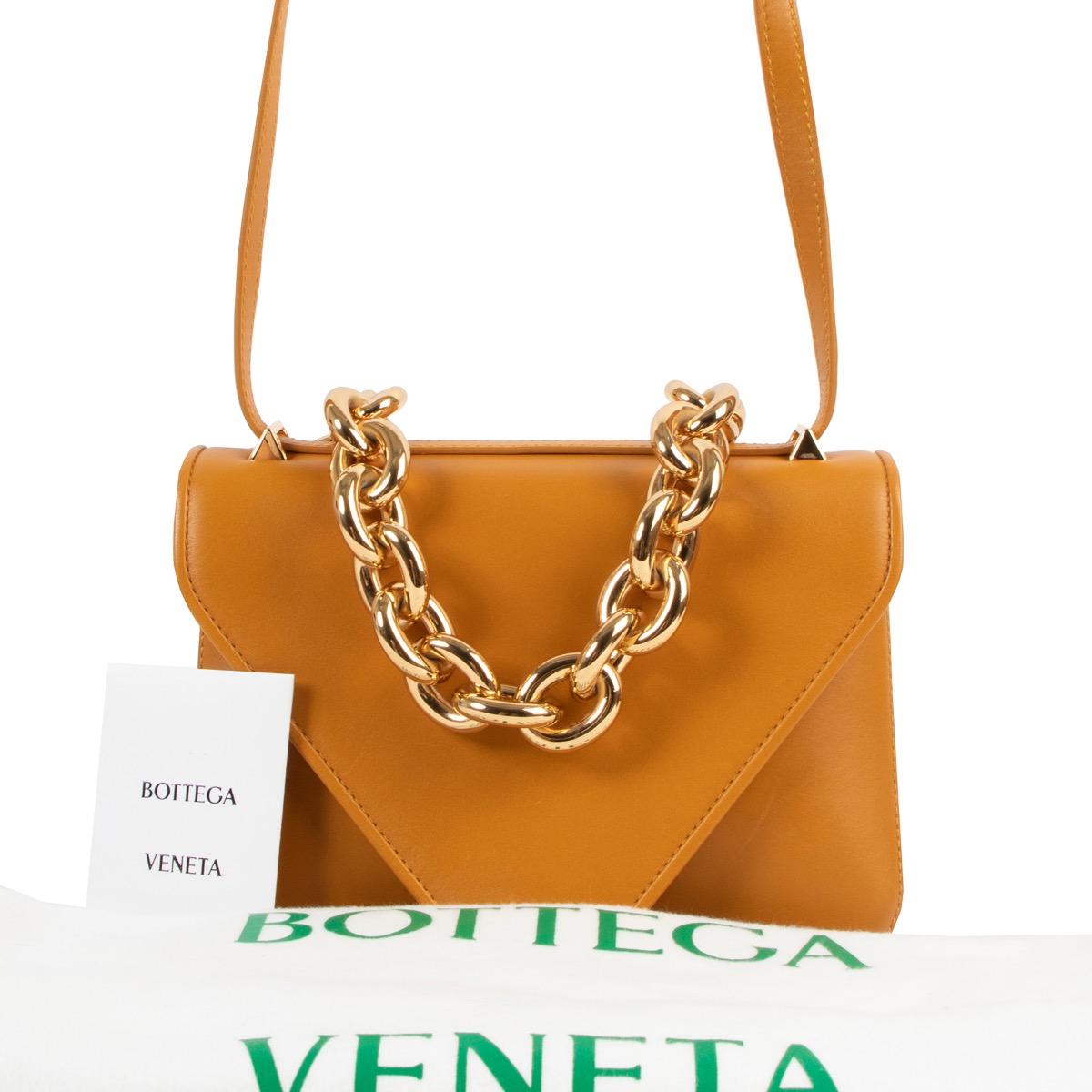 直営店☆BOTTEGA VENETA☆MOUNT ENVELOPE CHAIN スエード バッグ ll06071_bottega_veneta_brown_l