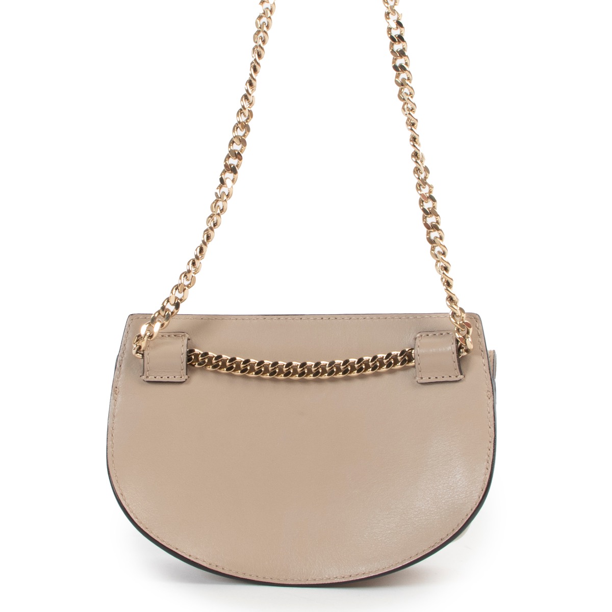 Chlo Beige Georgia Belt Crossbody Bag Labellov Buy and
