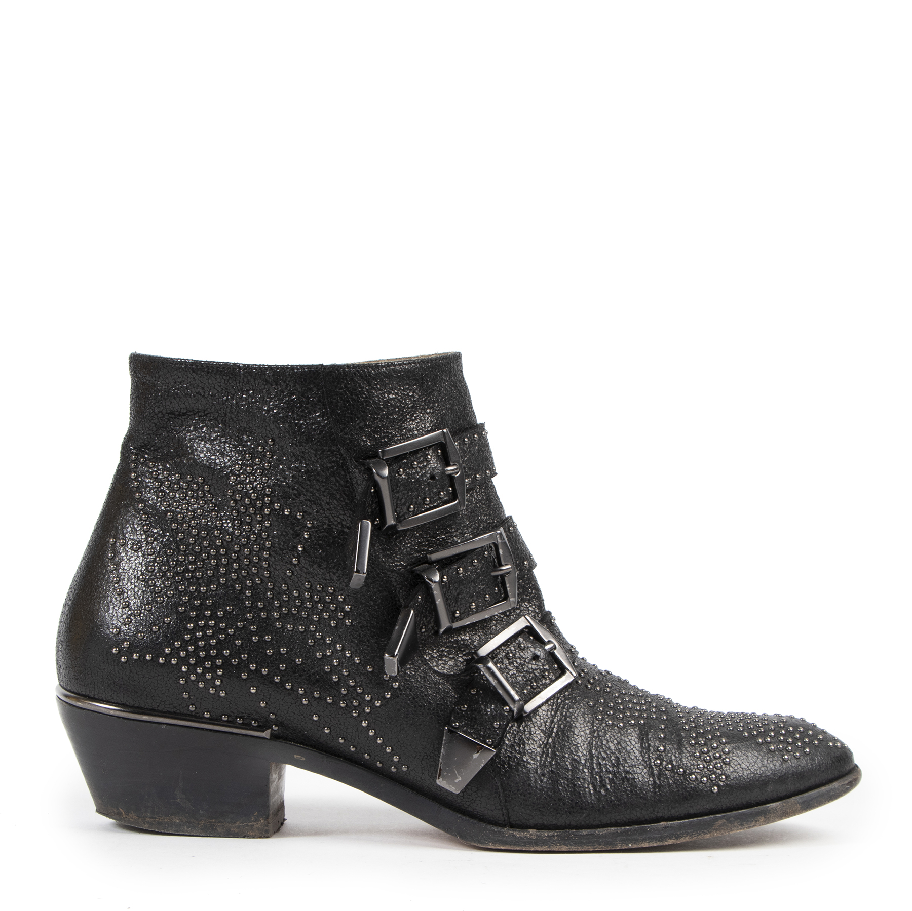 Chloé Black Susanna Boots - size 39 ○ Labellov ○ Buy and Sell