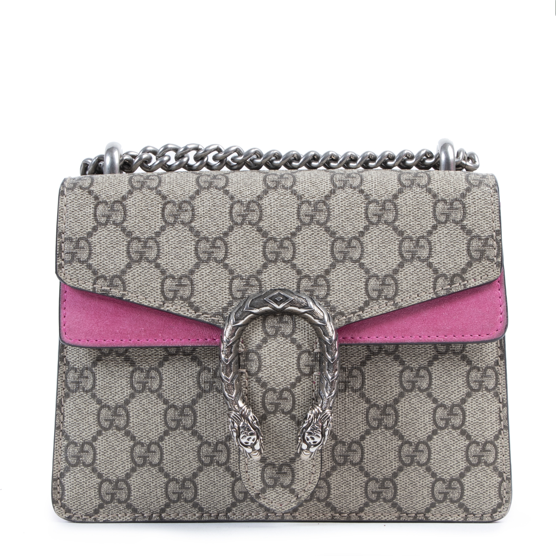 Gucci pink discount dionysus bag