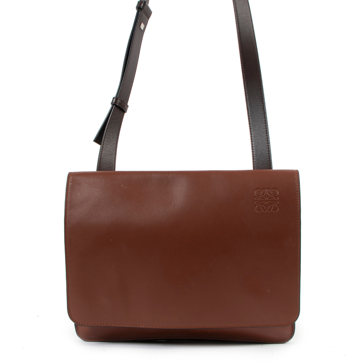Loewe gusset flat shop messenger bag