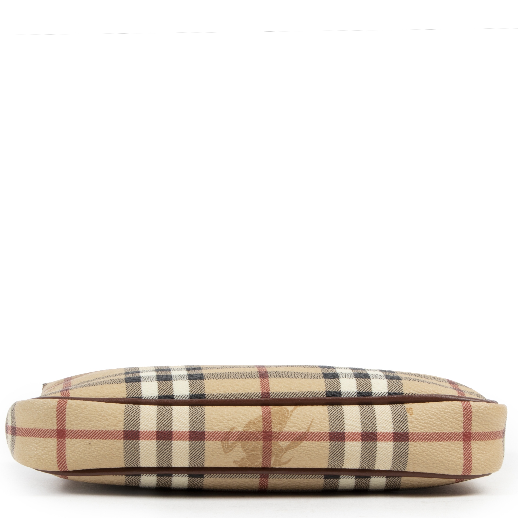 Burberry Check Leather Pochette ○ Labellov ○ Buy and Sell