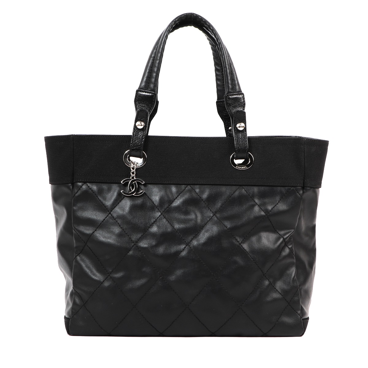 Chanel Black Paris Biarritz Tote Bag ○ Labellov ○ Buy and Sell