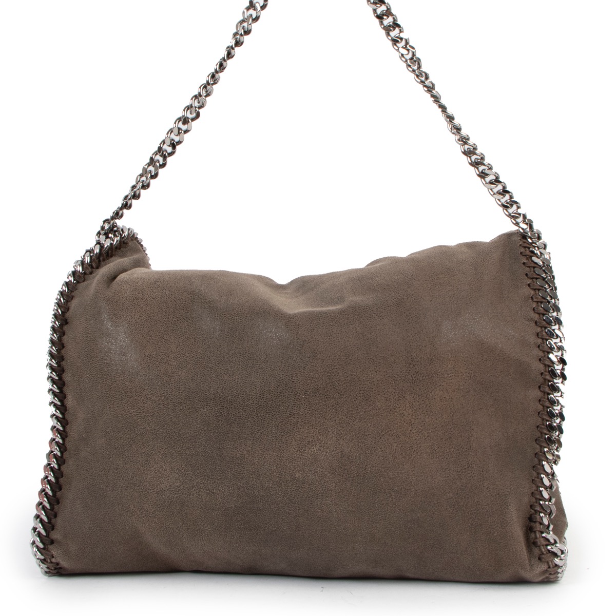 Stella McCartney Brown Small Falabella Shoulder Bag