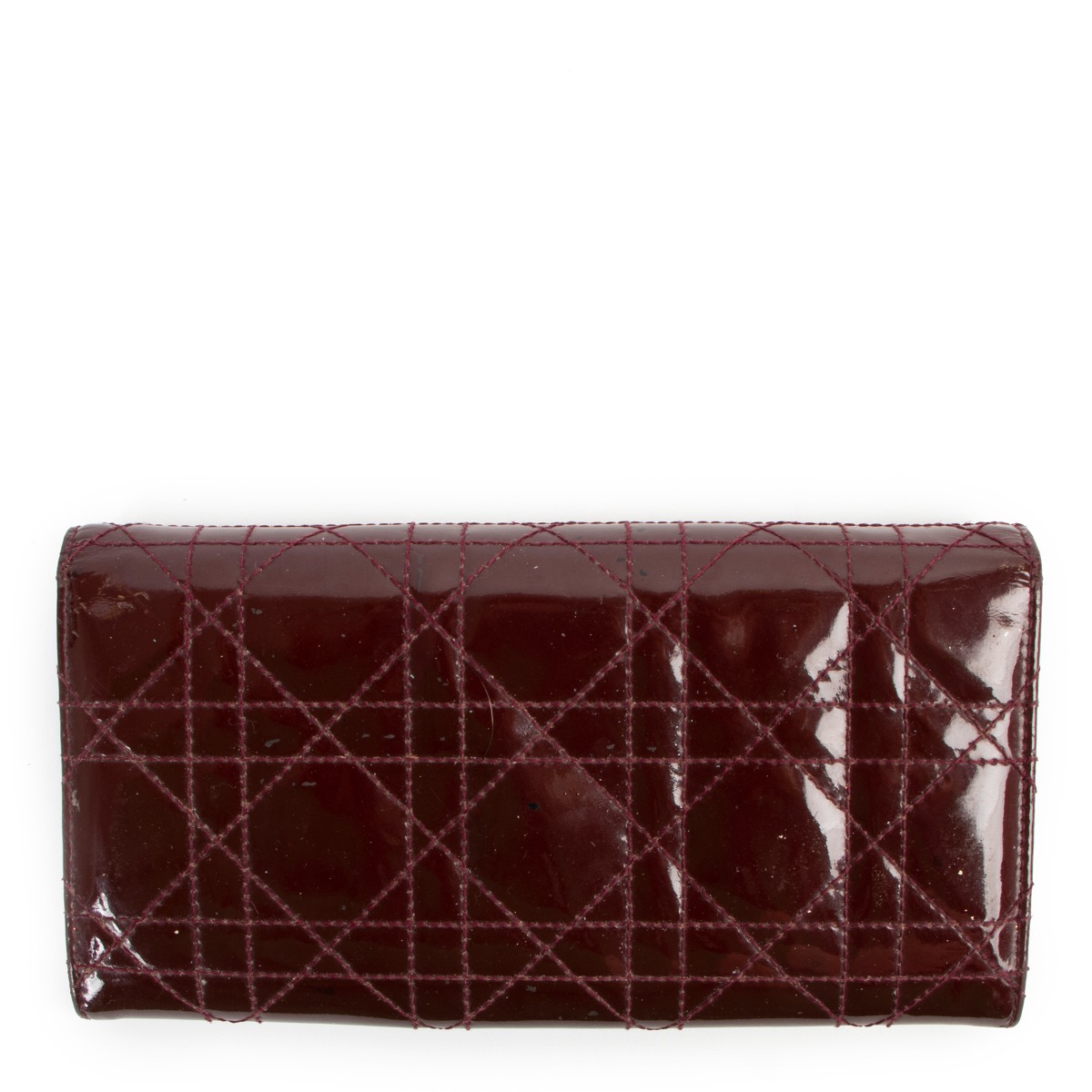 Dior best sale patent wallet