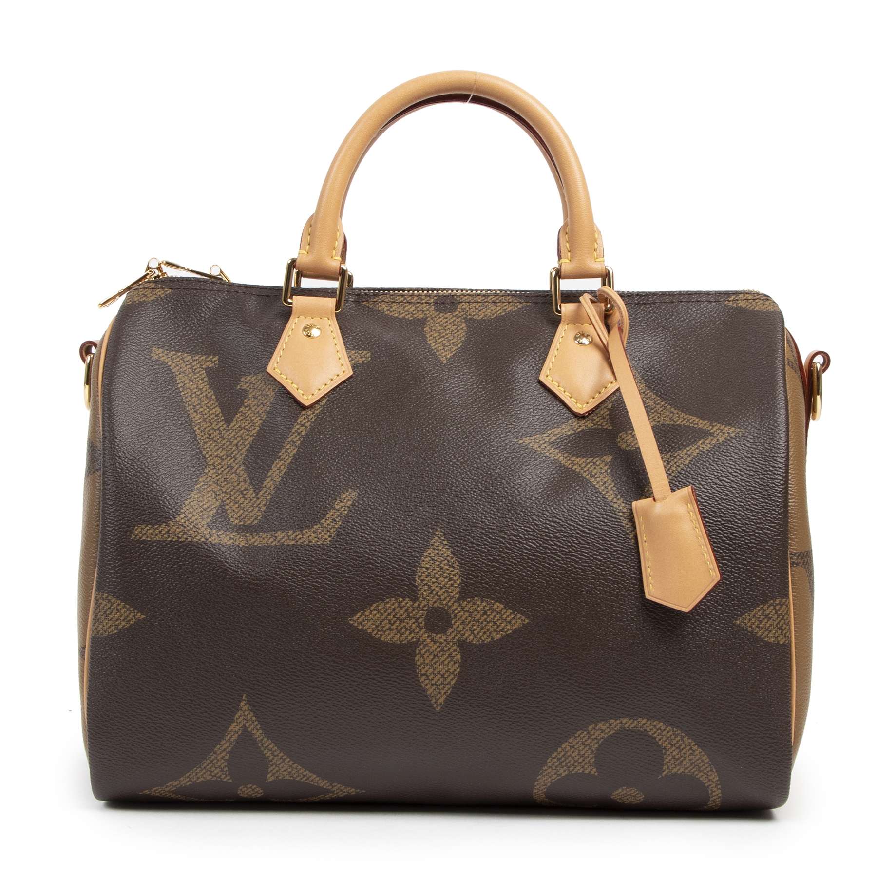 Louis Vuitton Speedy Bandouli re 30 Giant Monogram Bag Labellov