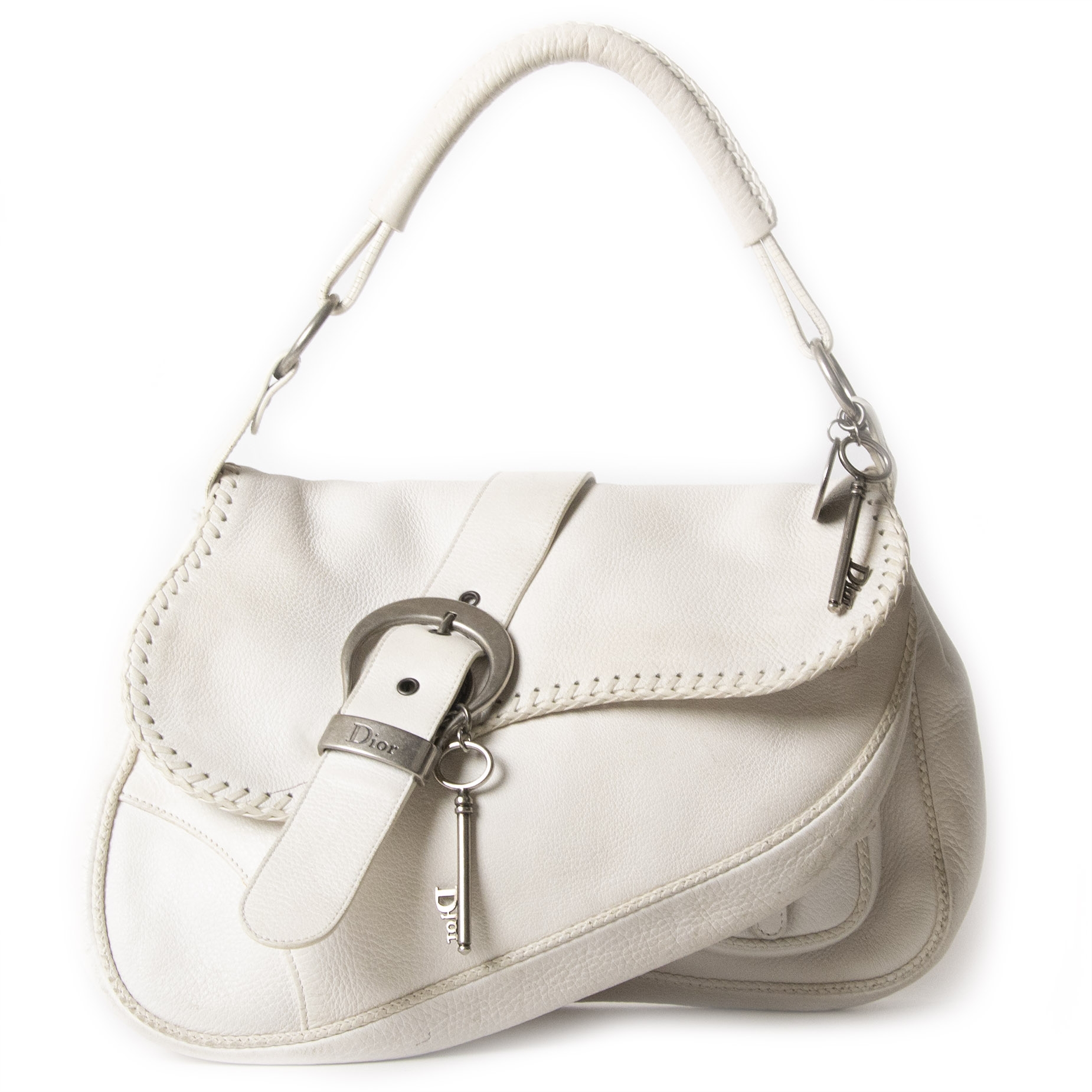 Dior gaucho shop double saddle bag