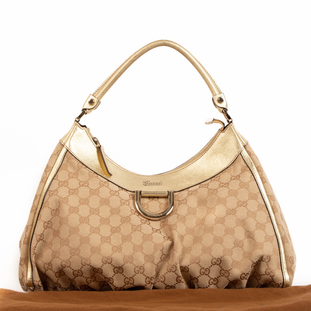 Gucci d ring discount hobo