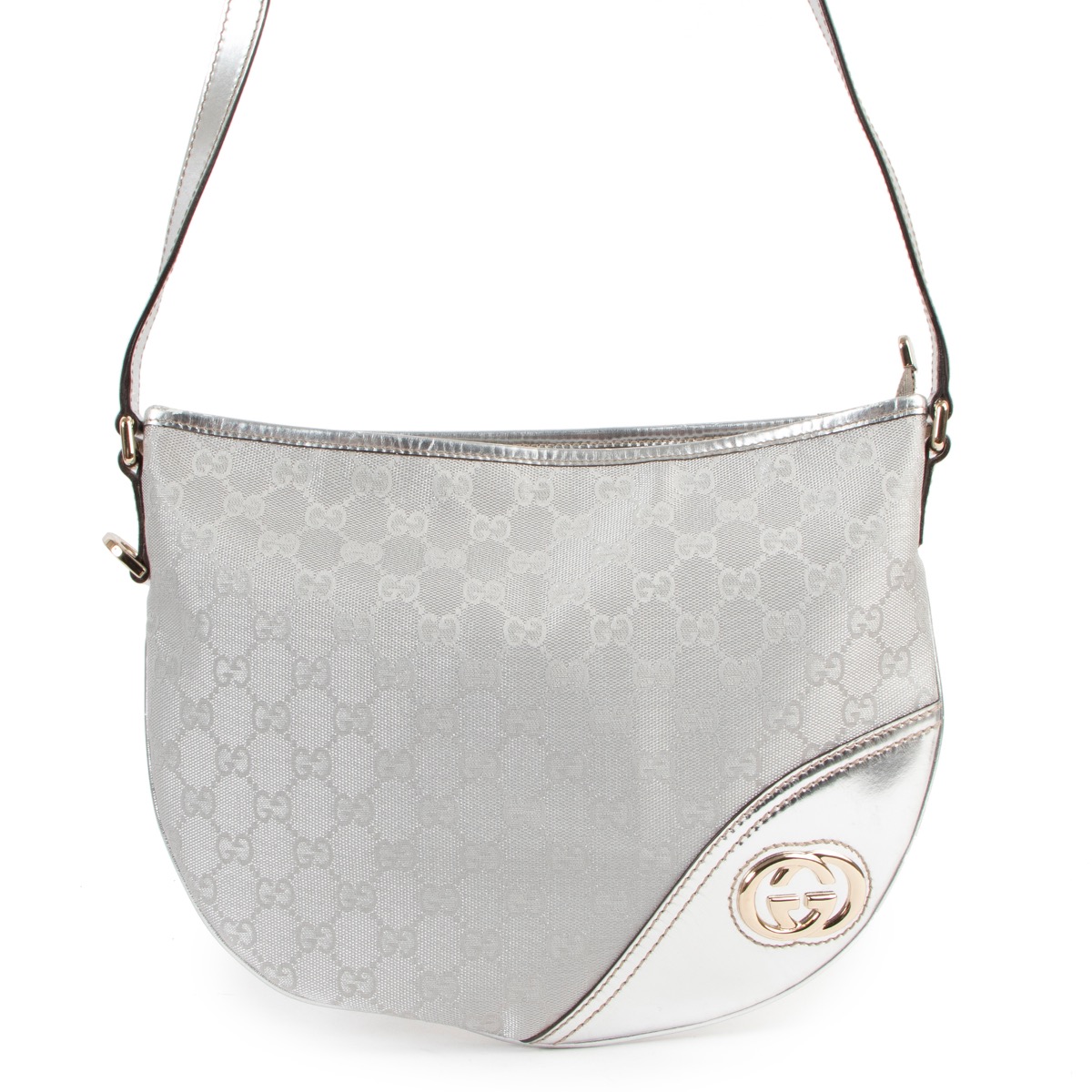 Gray gucci crossbody deals