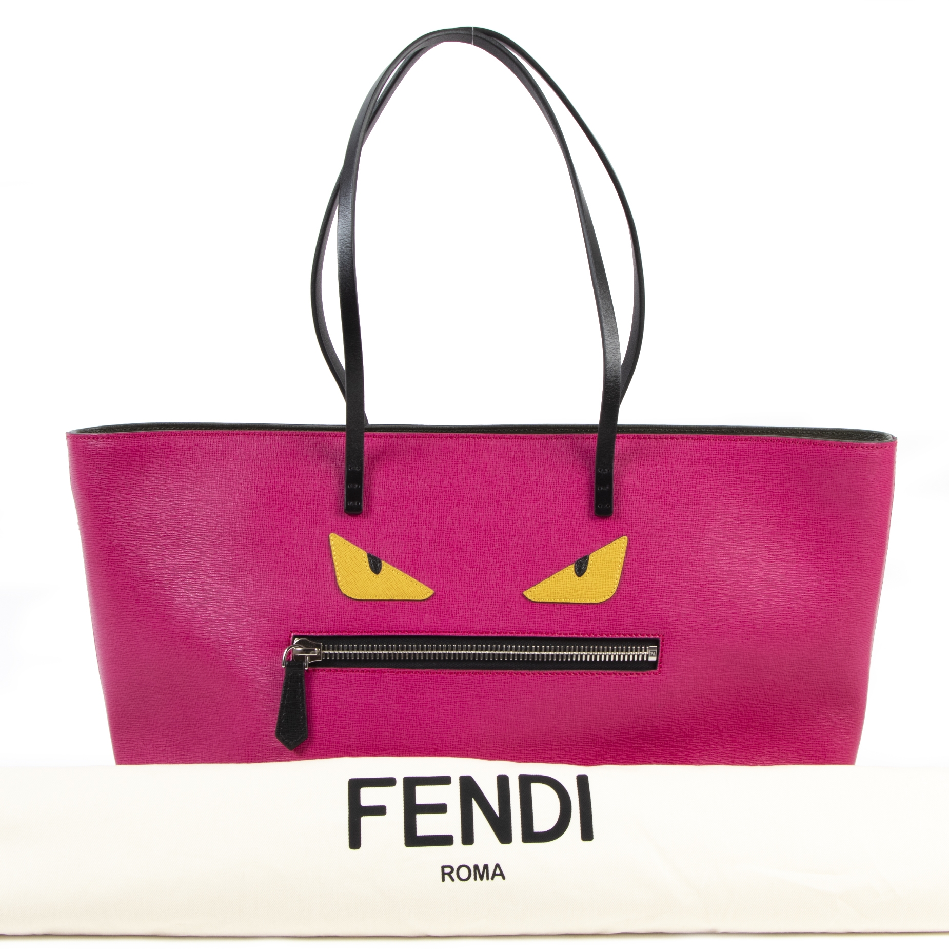 Fendi monster tote bag sales