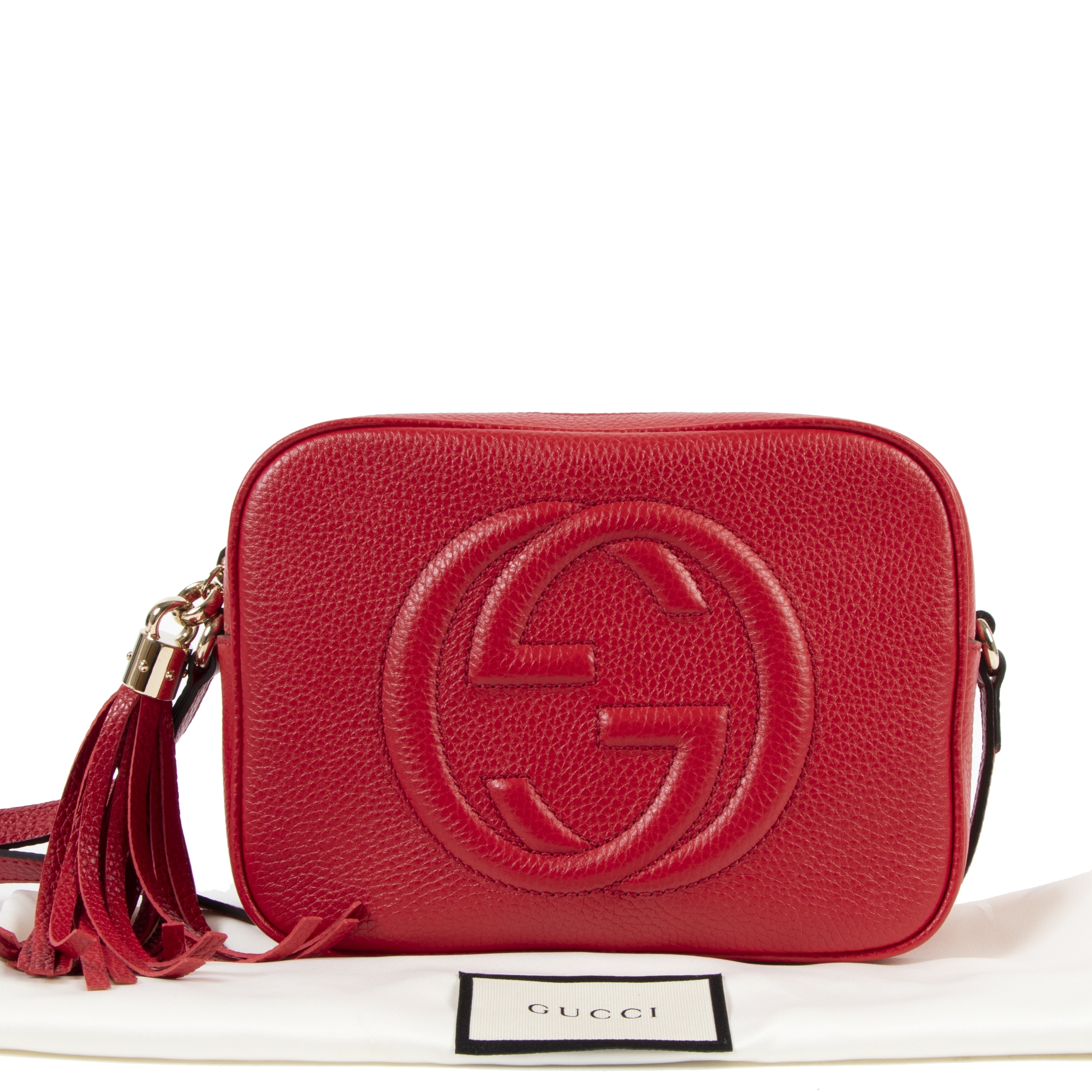 手数料安い Disco Soho Gucci Red and Buy ○ Labellov ○ Bag Crossbody トートバッグ