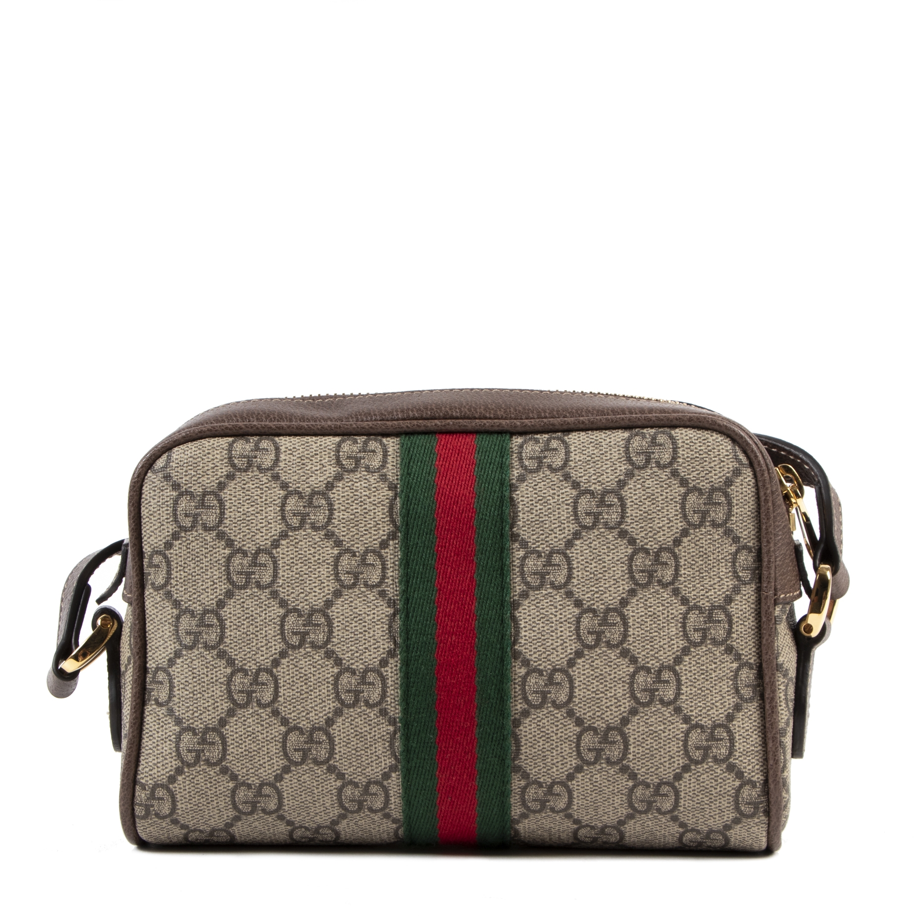☆関税込み☆【GUCCI】Mini Ophidia GG Supreme shoulder bag Ophidia mini bag in beige and white Supreme | GUCCI® US