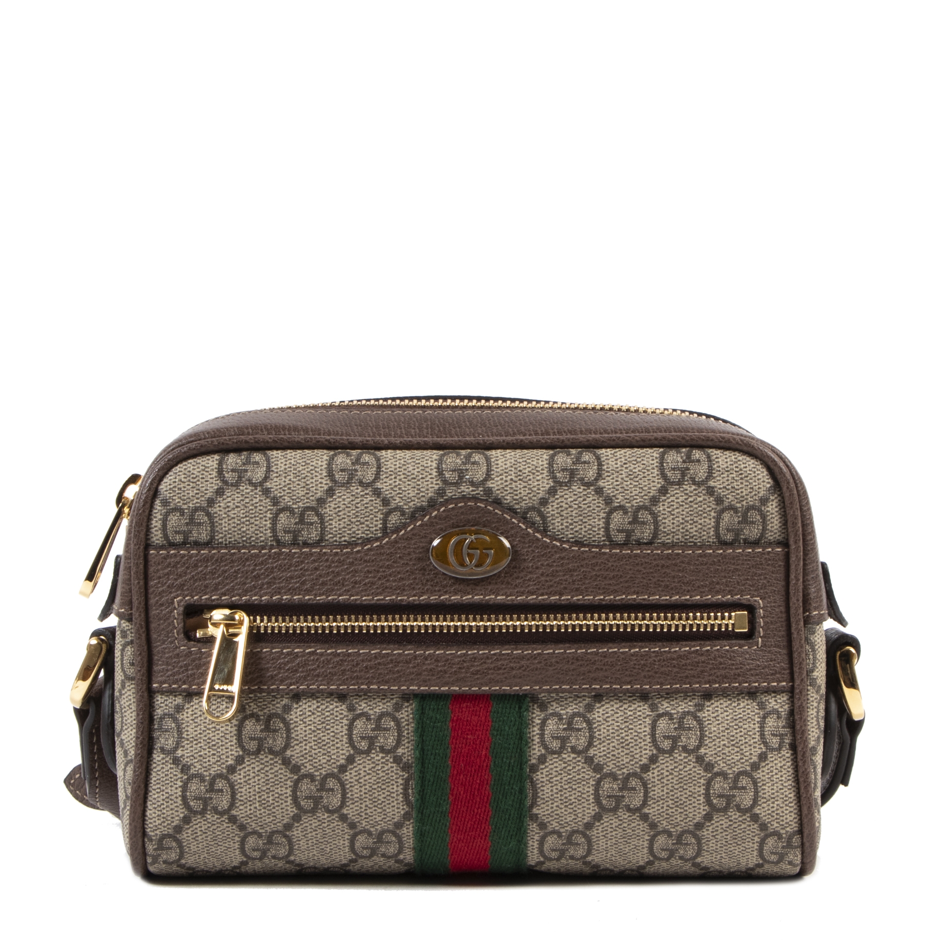 【関税&送料込】Gucci Gg Supreme Ad Leather Mini Ophidia Cro Gucci GG Supreme Ophidia Mini Bag ○ Labellov ○ Buy and