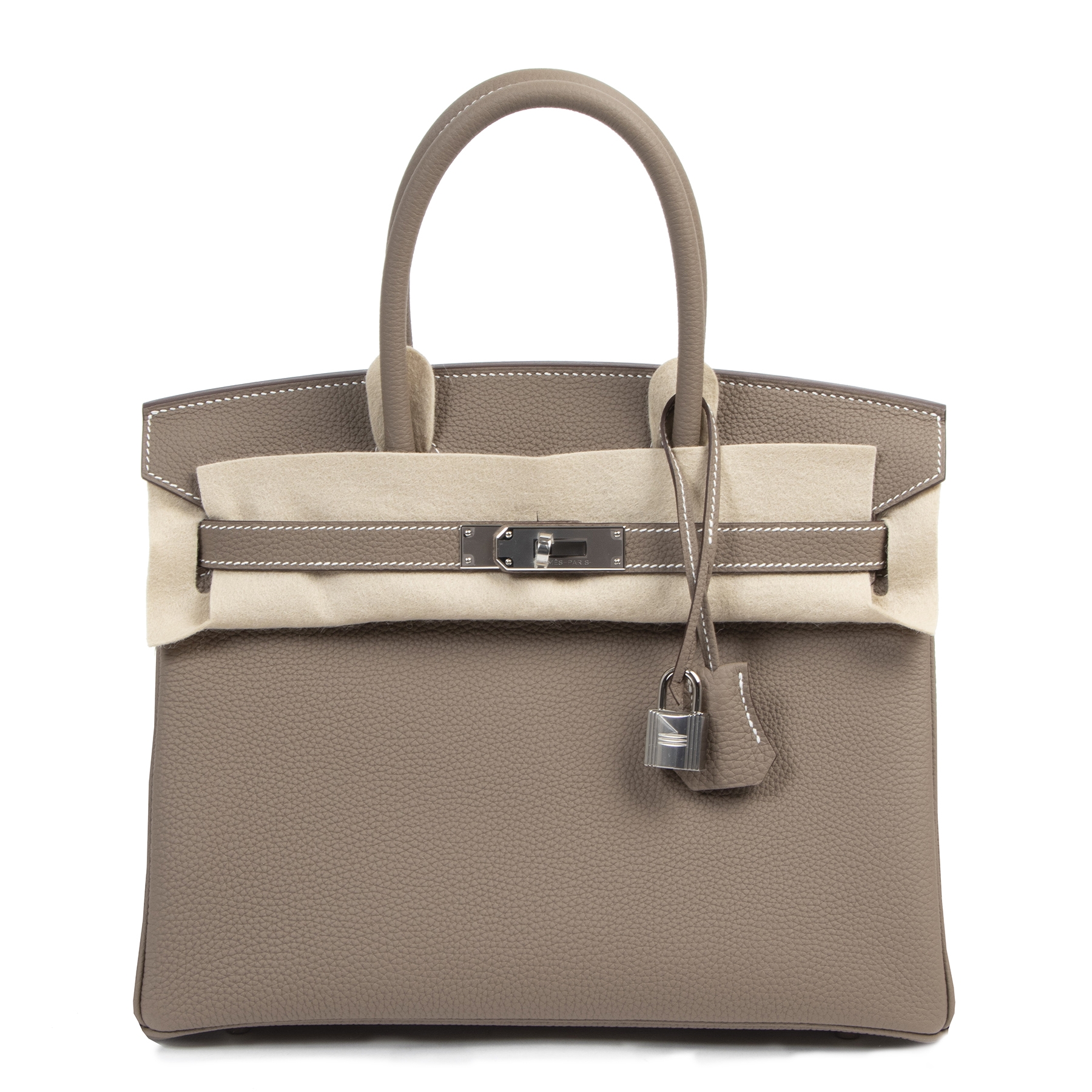Herm s Birkin 30 Etoupe Togo PHW Labellov Buy and Sell