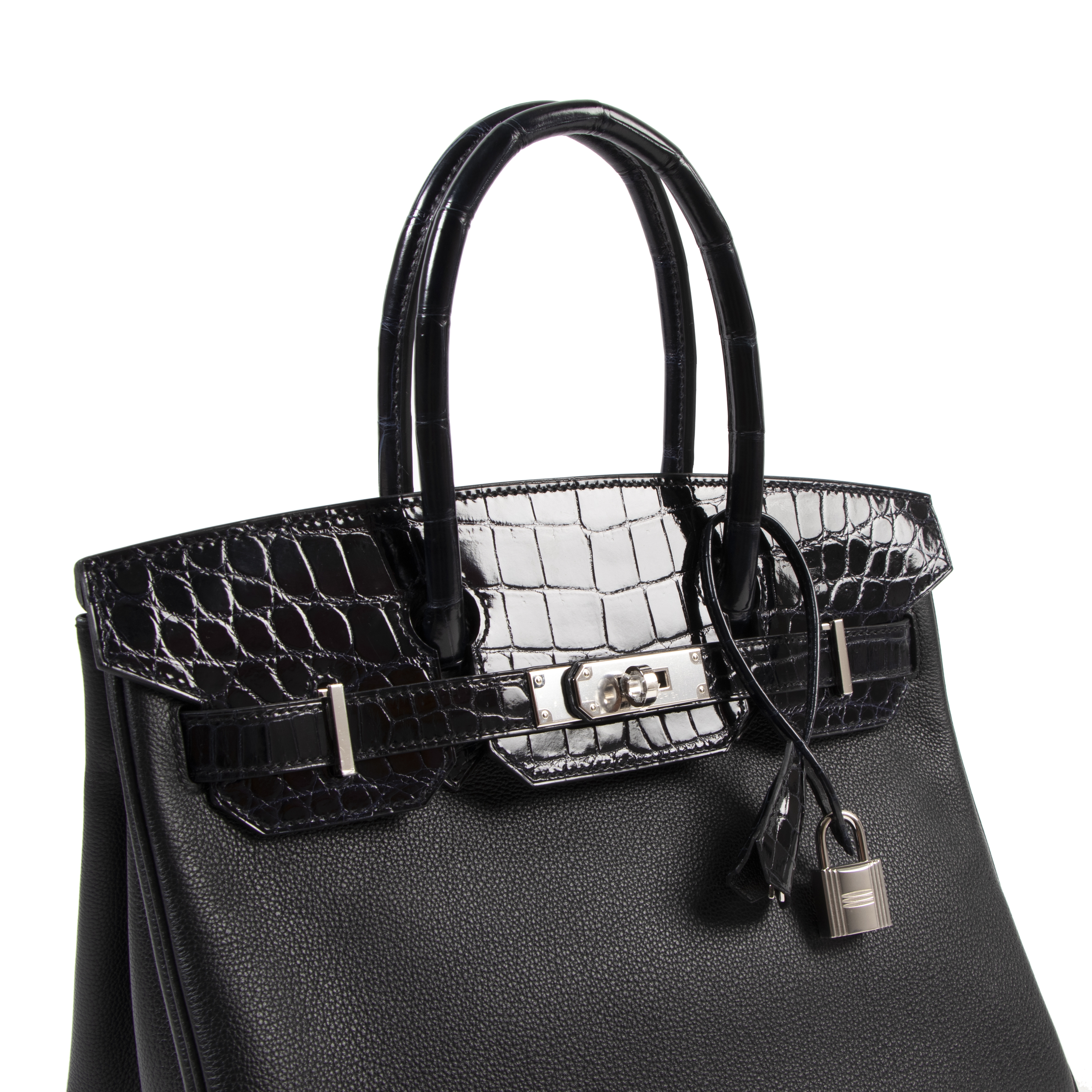 Hermès Birkin Limited Edition 30 Noir (Black) Touch Crocodile Niloticu —  The French Hunter