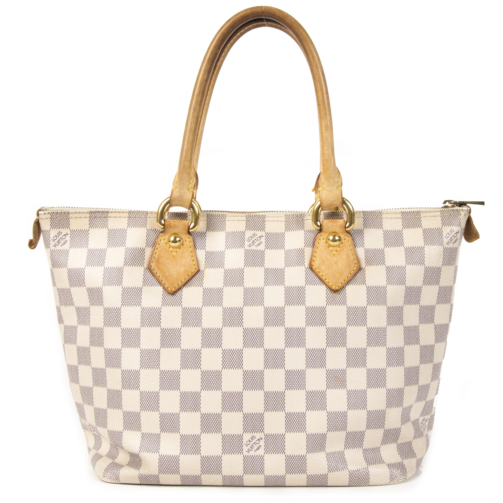 Louis Vuitton Damier Azur Saleya Bag Labellov Buy and Sell